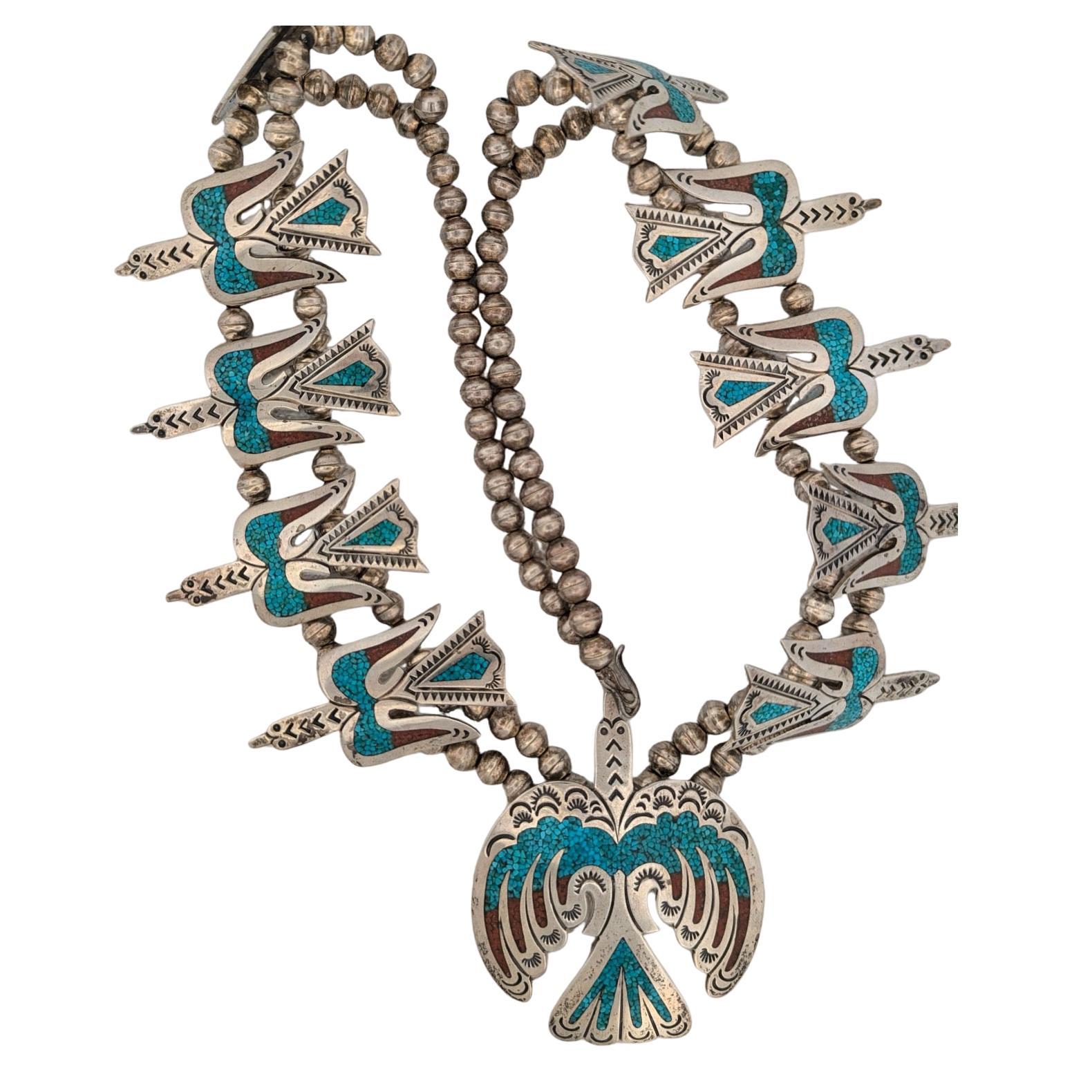 Raptor Ridge Handmade Bolo Tie with Spiderweb Matrixed Bright For Sale