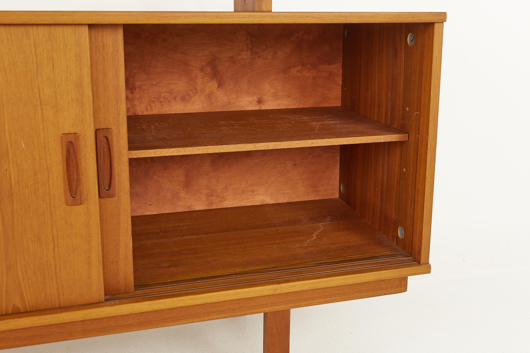 Drylund Danish Mid Century Teak Buffet and Hutch 10