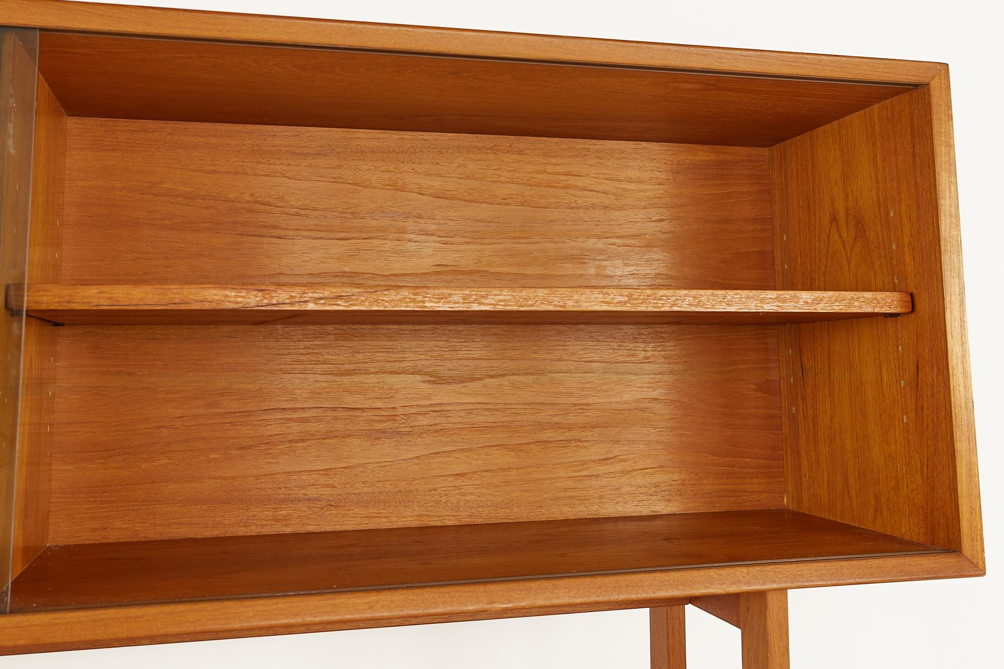 Drylund Danish Mid Century Teak Buffet and Hutch 12