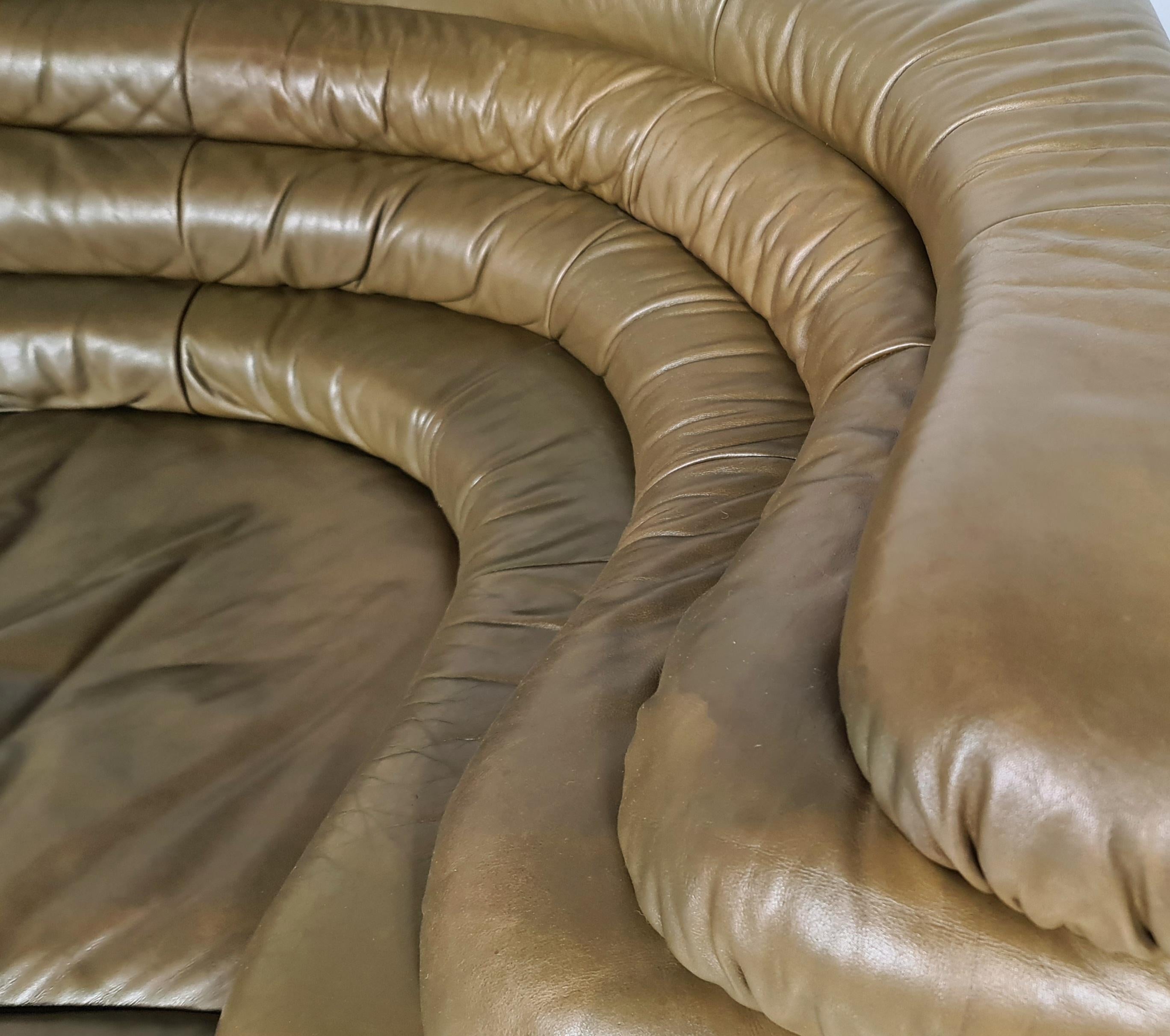 European Ds-1025 Terrazza Sofa  by Ubald Klug for De Sede, 1970s