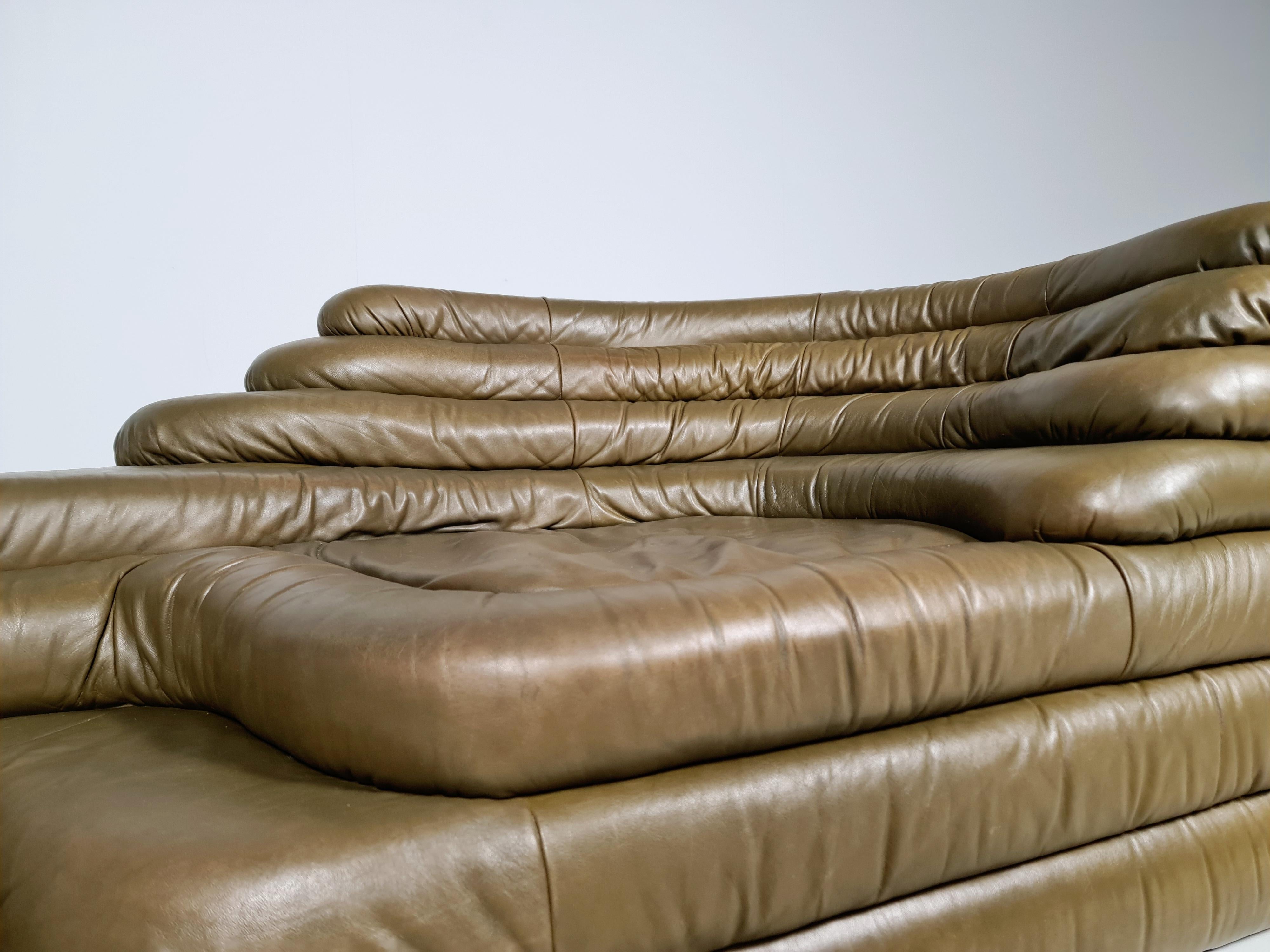 Late 20th Century Ds-1025 Terrazza Sofa  by Ubald Klug for De Sede, 1970s