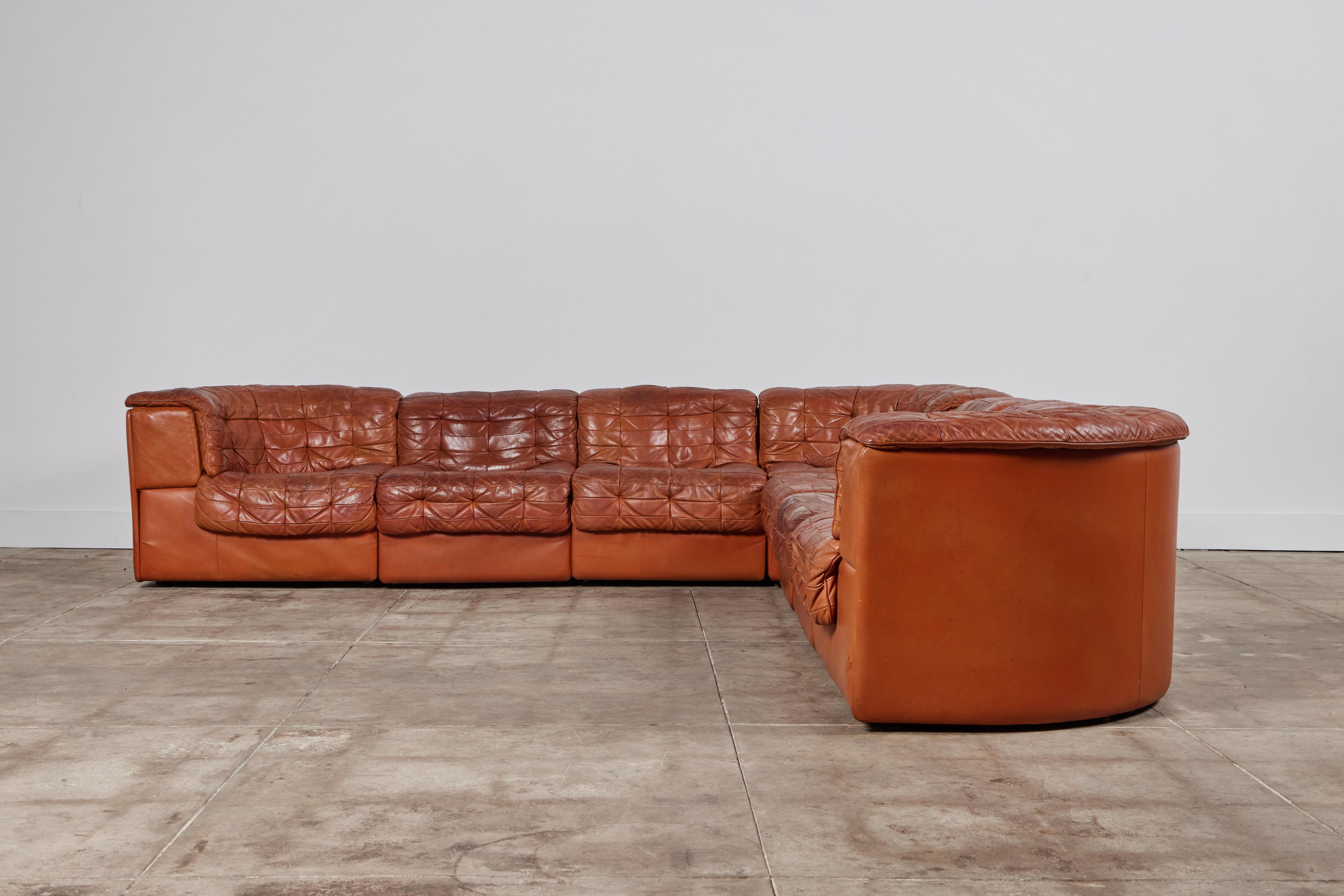 Mid-Century Modern DS-11 Patchwork Leather Sectional Sofa for De Sede