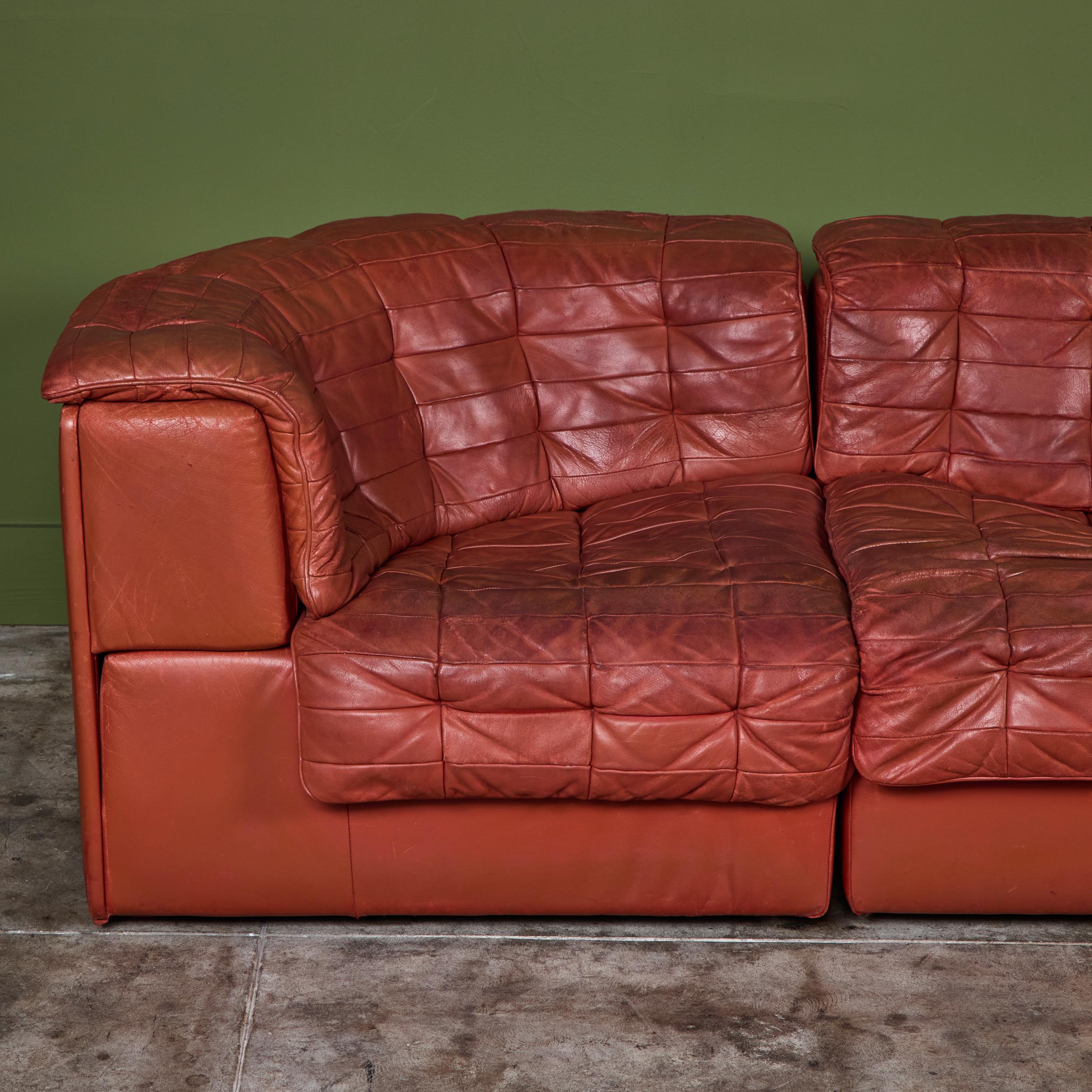 Mid-Century Modern DS-11 Patchwork Sectional Sofa for De Sede For Sale