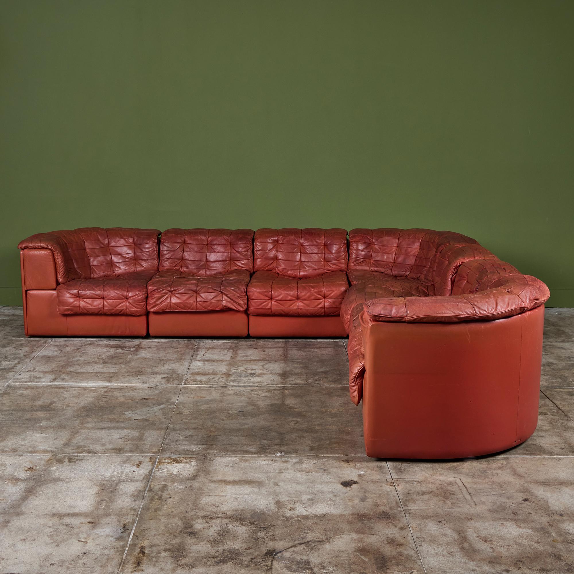 Swiss DS-11 Patchwork Sectional Sofa for De Sede For Sale