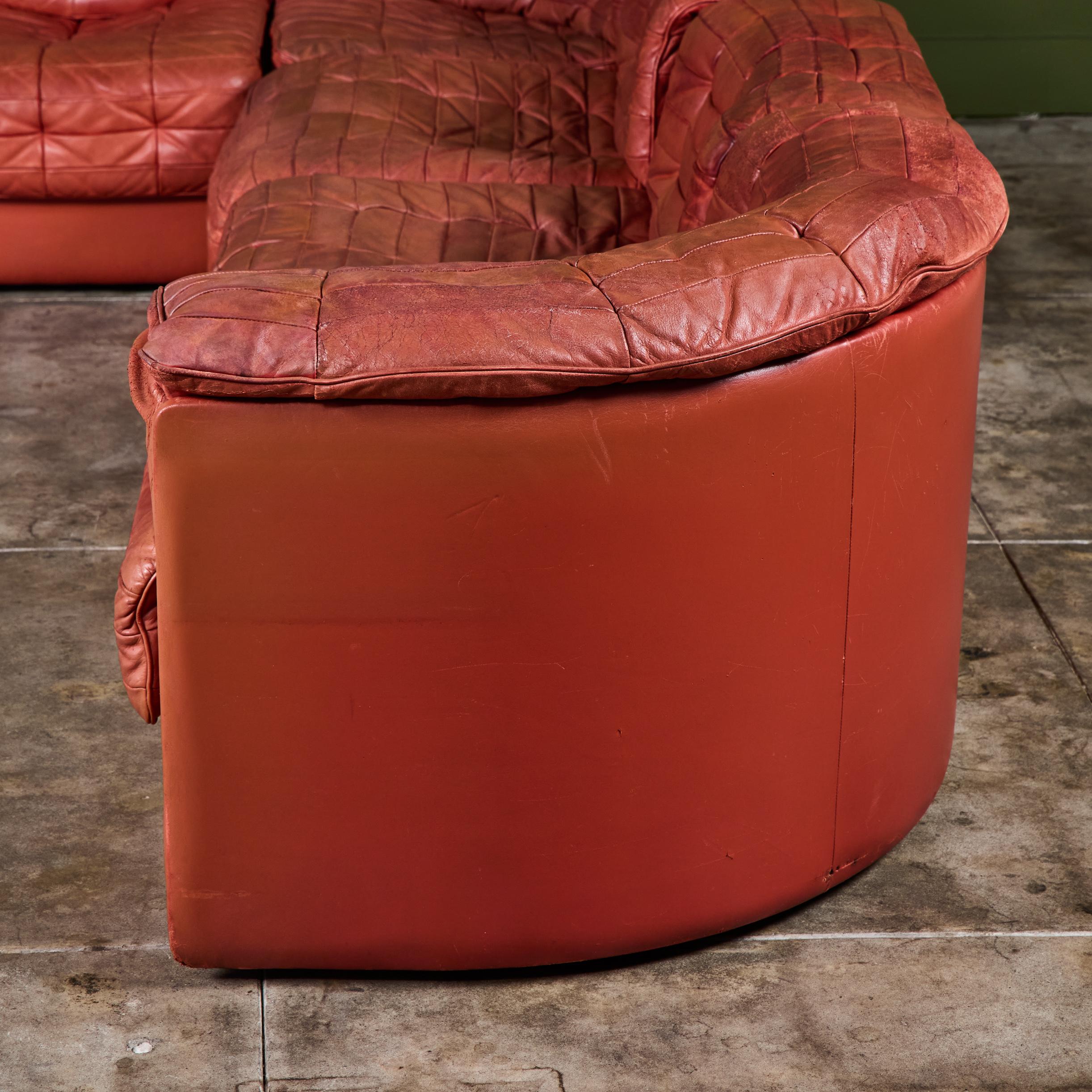 Leather DS-11 Patchwork Sectional Sofa for De Sede For Sale