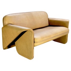 Sofa DS 125, entworfen von Gerd Lange für Desede, 1970er Jahre