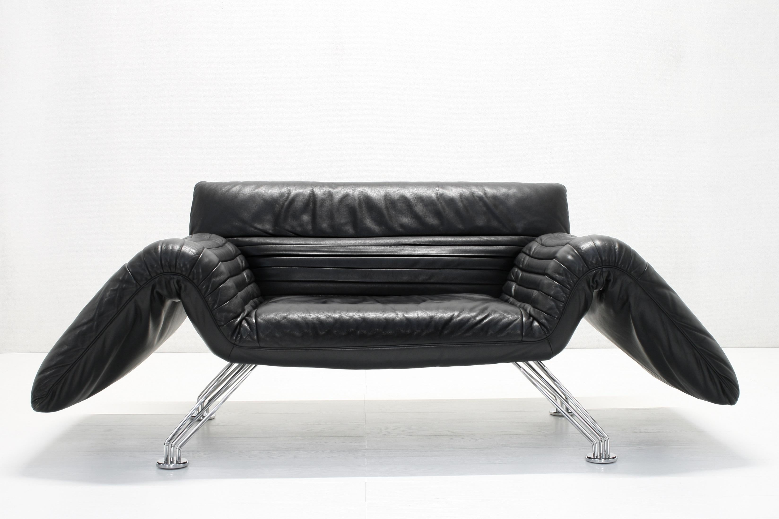 Swiss DS-142 Chaise Lounge Sofa by Winfried Totzek for De Sede