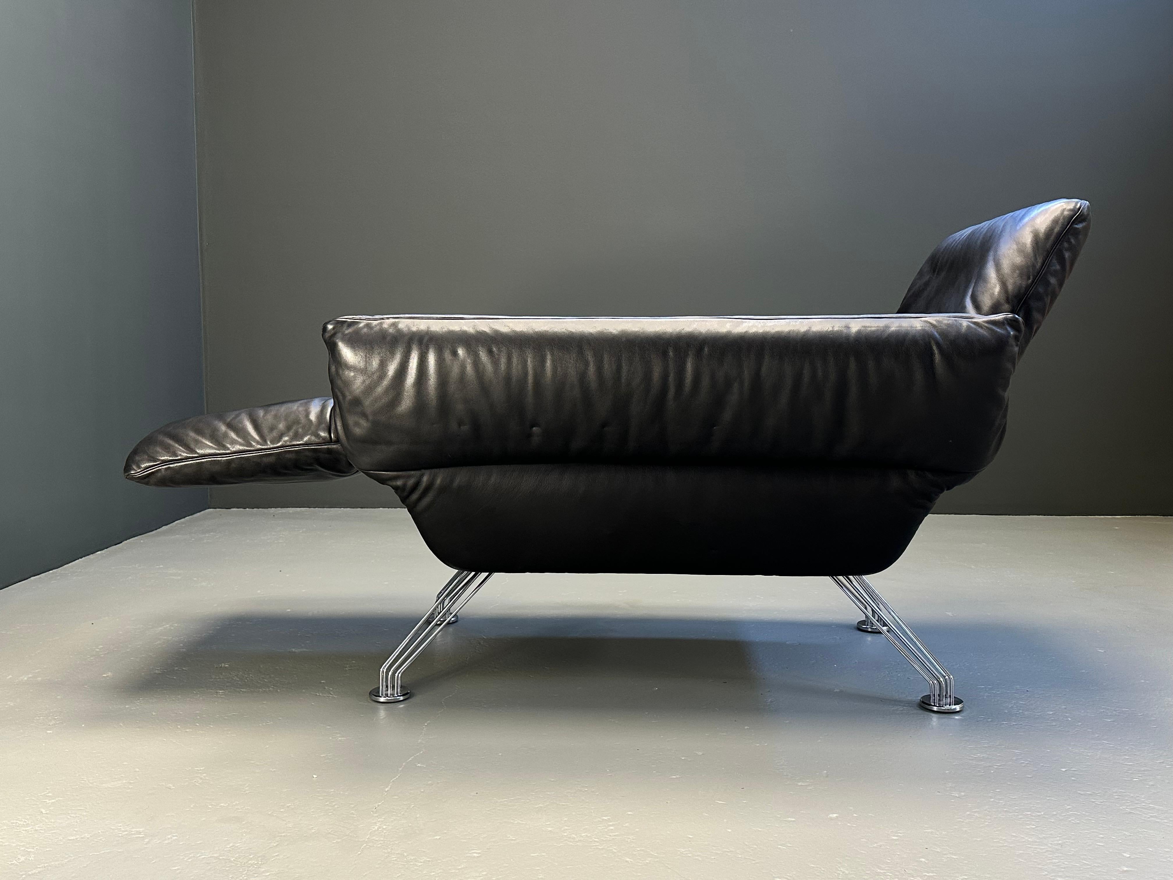 Post-Modern DS 142 sofa designed by Winfried Totzek for Desede, 1980s