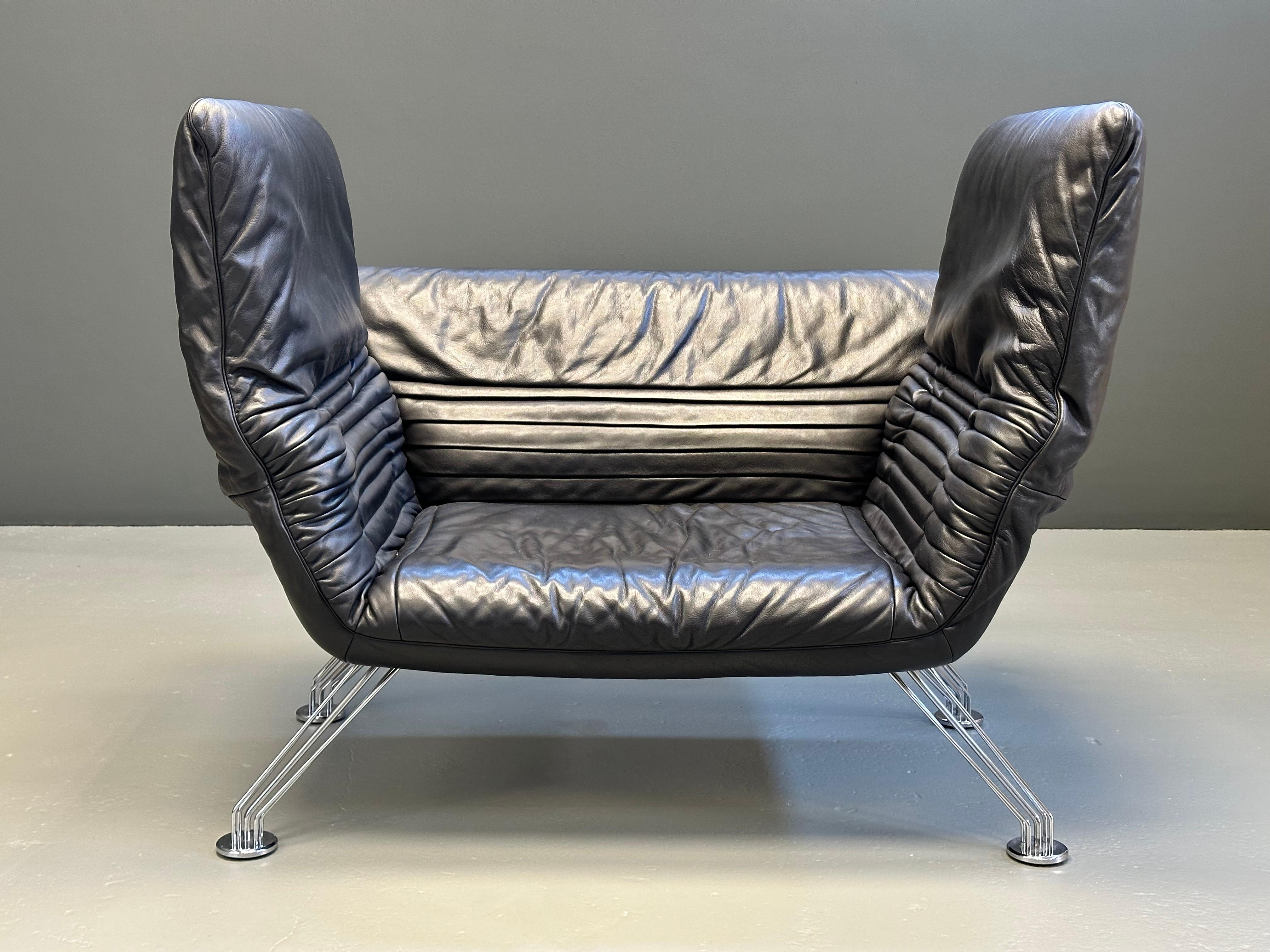 Late 20th Century DS 142 sofa designed by Winfried Totzek for Desede, 1980s