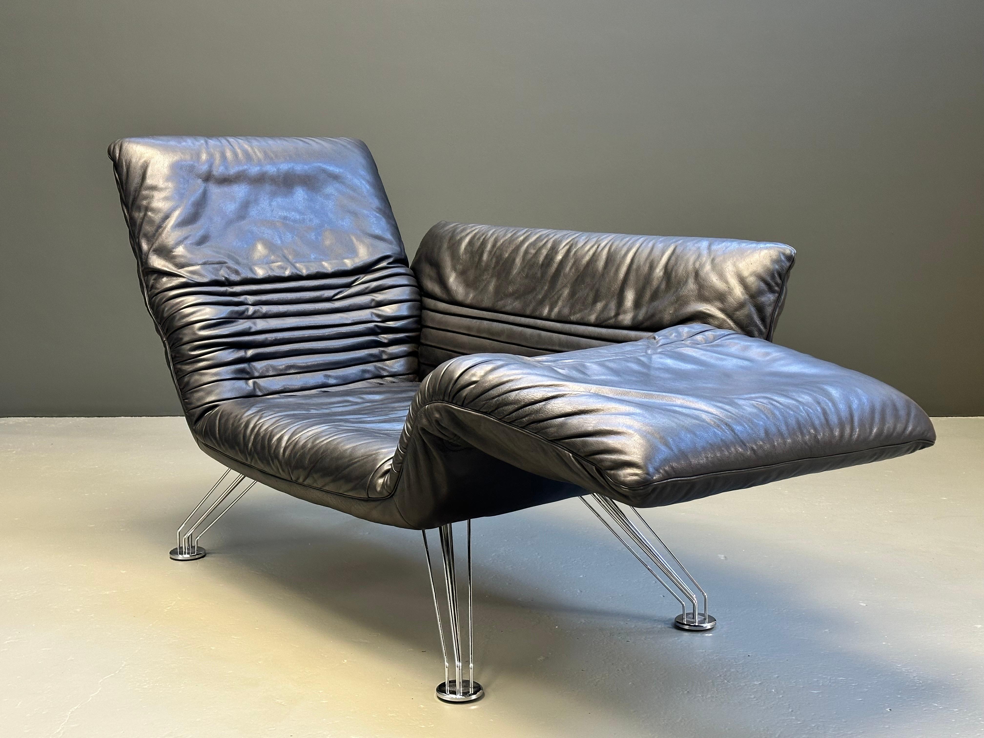 DS 142 sofa designed by Winfried Totzek for Desede, 1980s 2