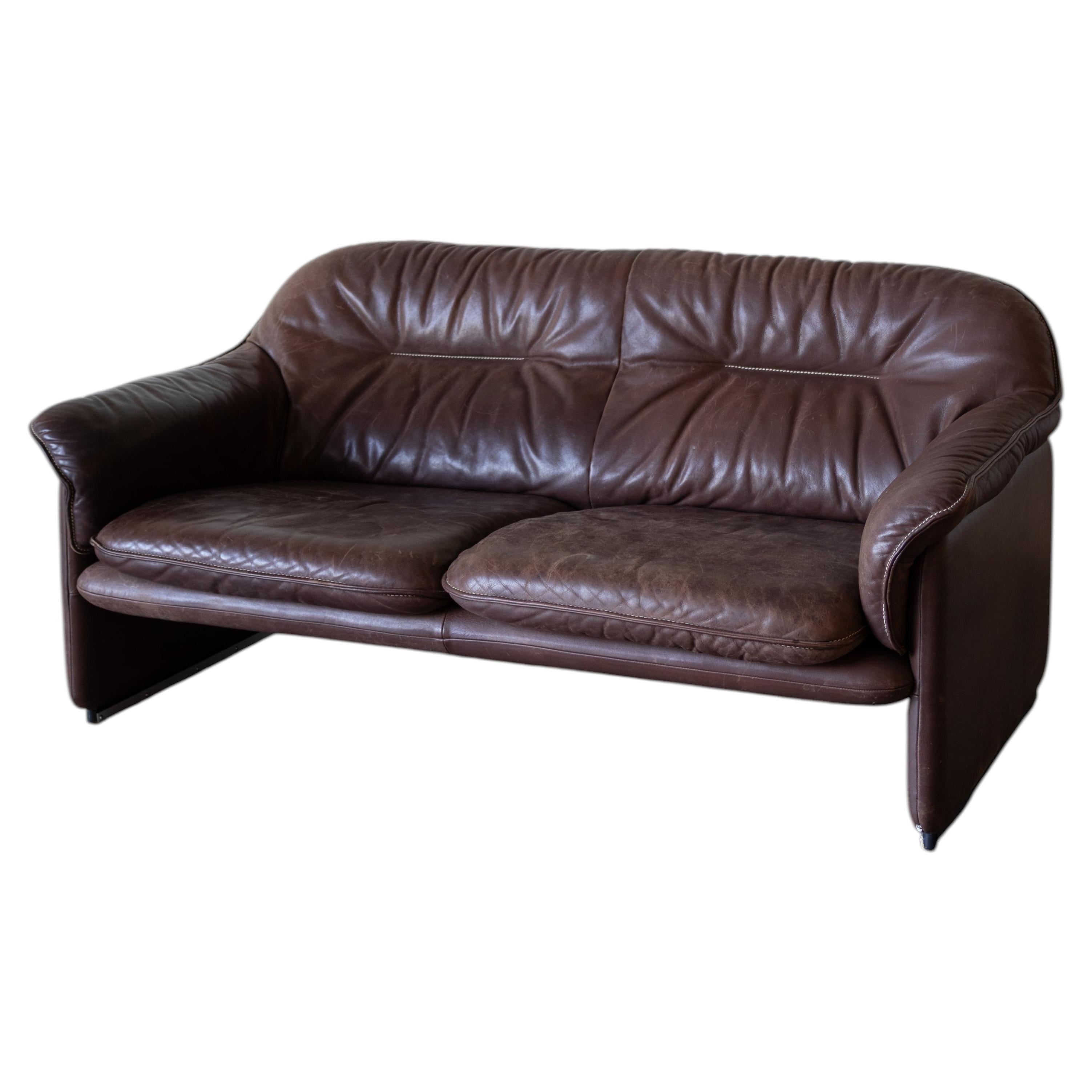 DS-16 Leather Sofa by De Sede