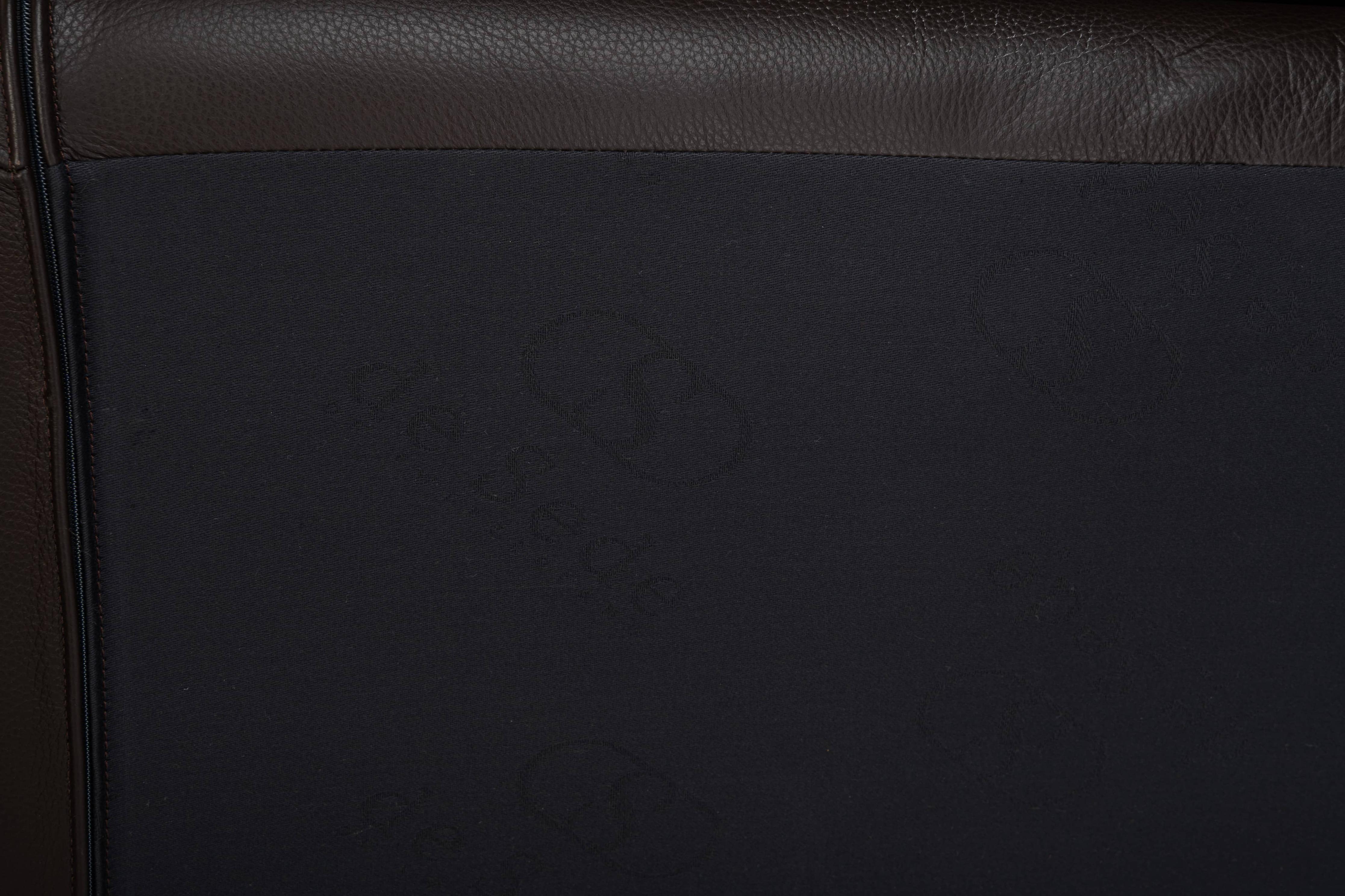 20ième siècle DS-2011 Sofa by De Sede, Salon en cuir brun foncé en vente