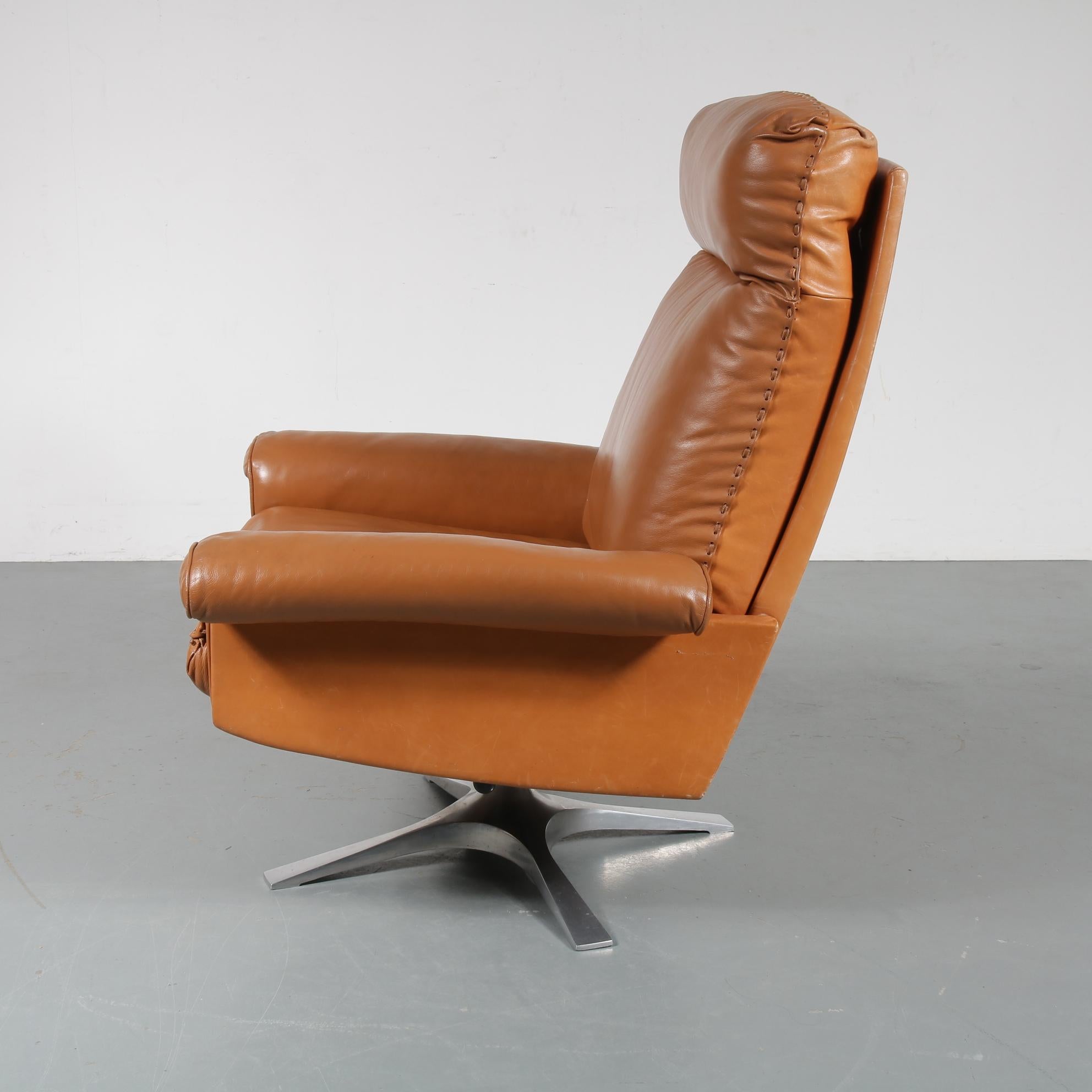Swiss DS 31 Lounge Chair by De Sede, Switzerland, 1970