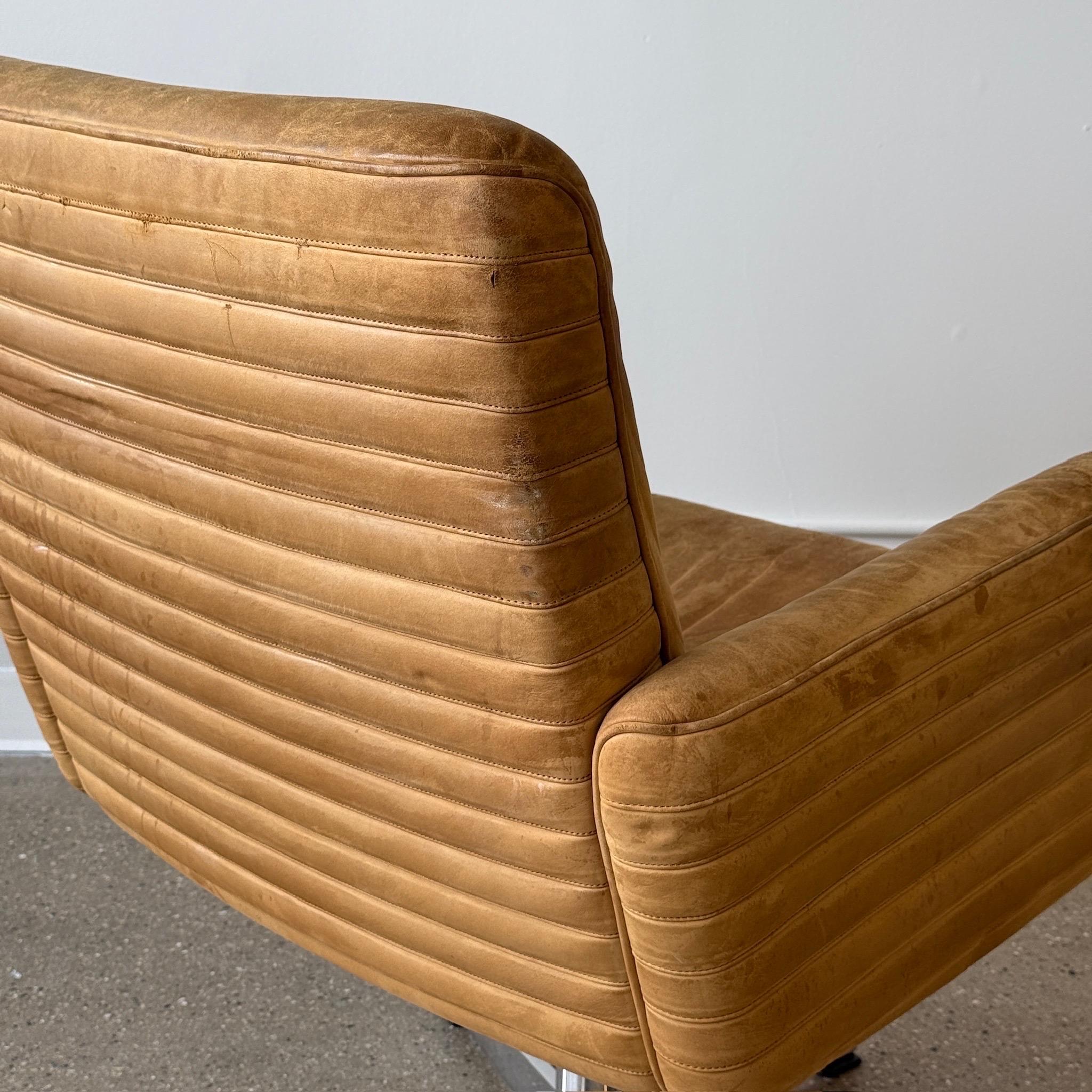 DS-35 Leather Armchair by De Sede For Sale 4