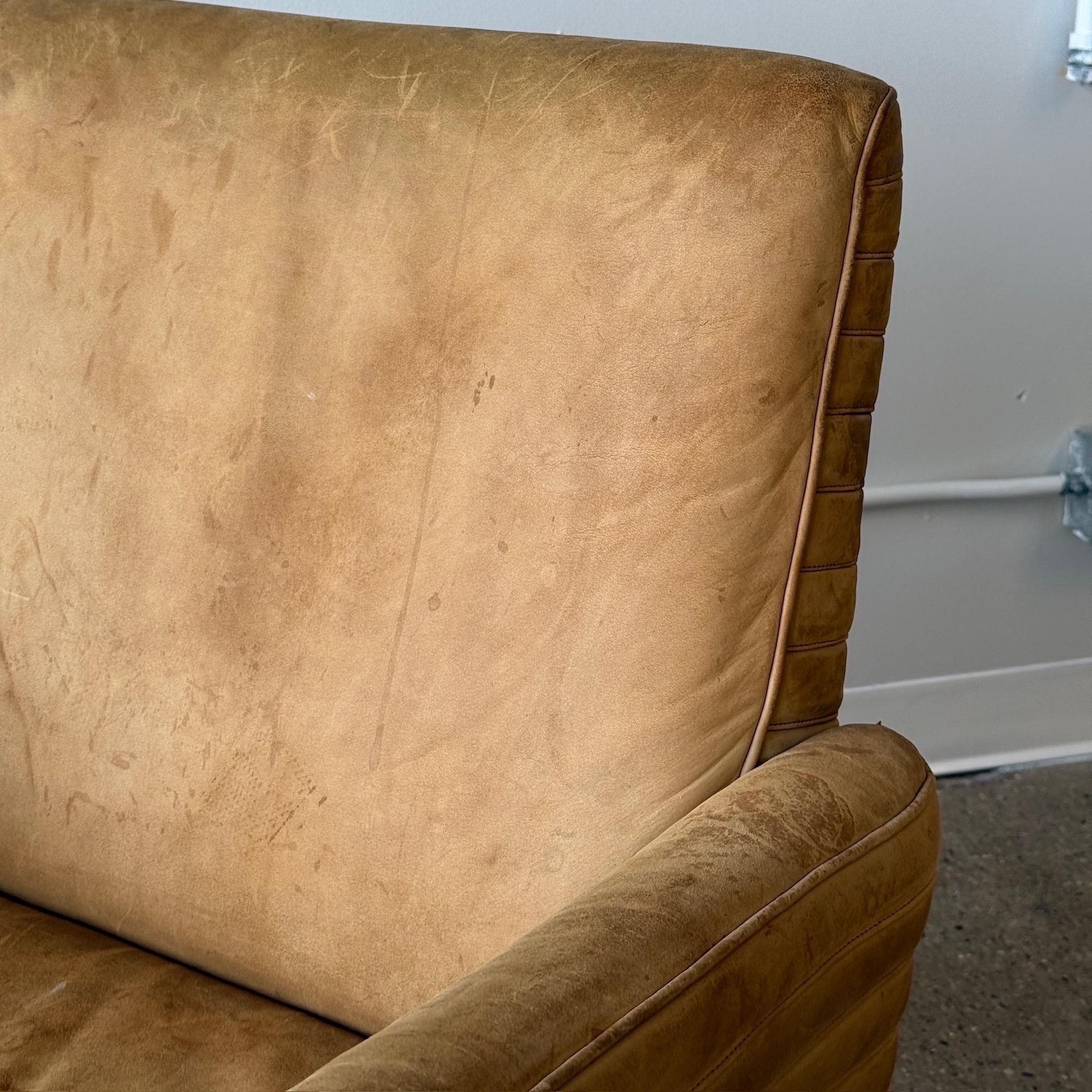 Mid-Century Modern DS-35 Leather Armchair by De Sede For Sale