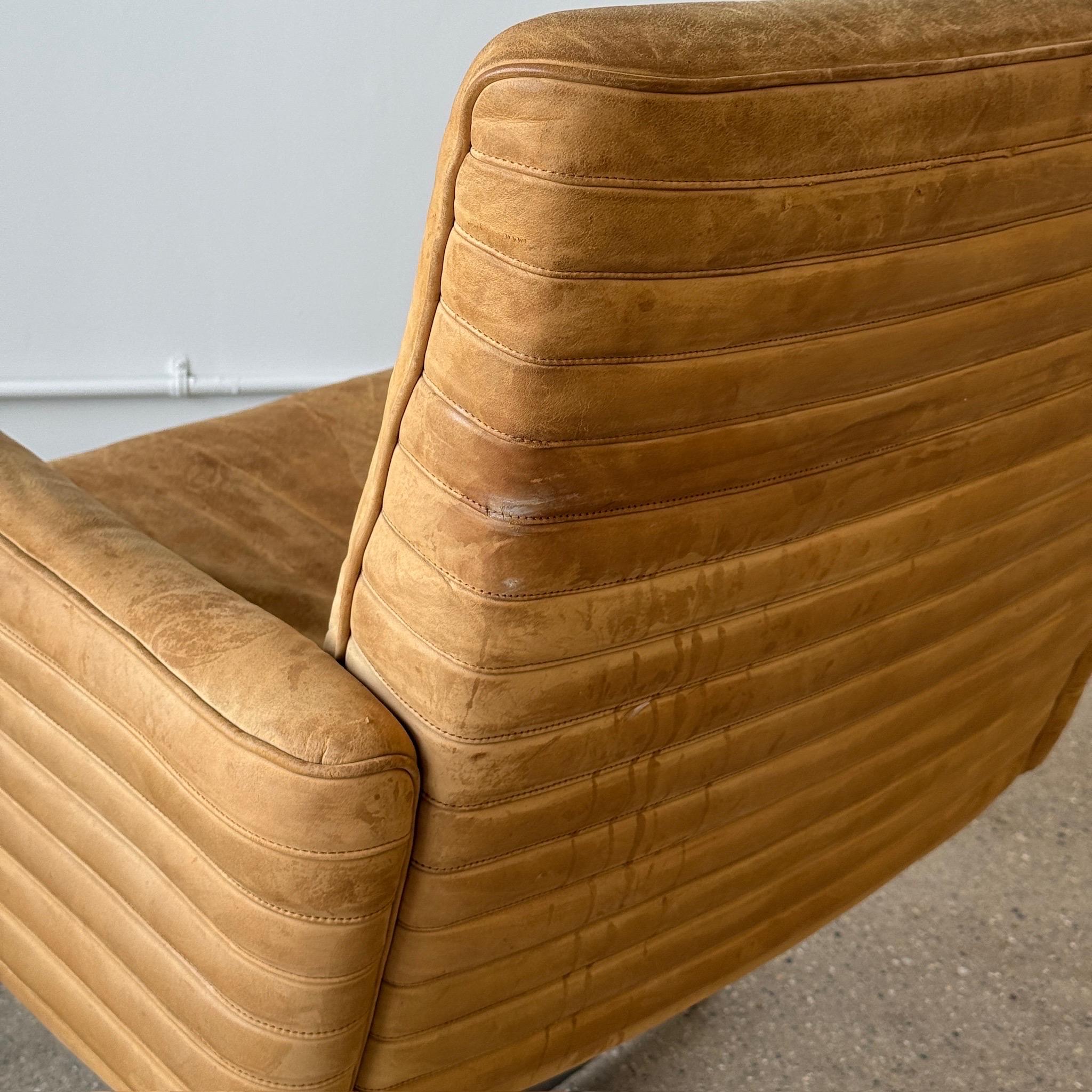 DS-35 Leather Armchair by De Sede For Sale 3