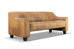 Ds 44 three seat sofa in buffalo leather by desede