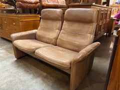 DS 50 De Sede Loveseat de dos plazas, Suiza, circa 1970s