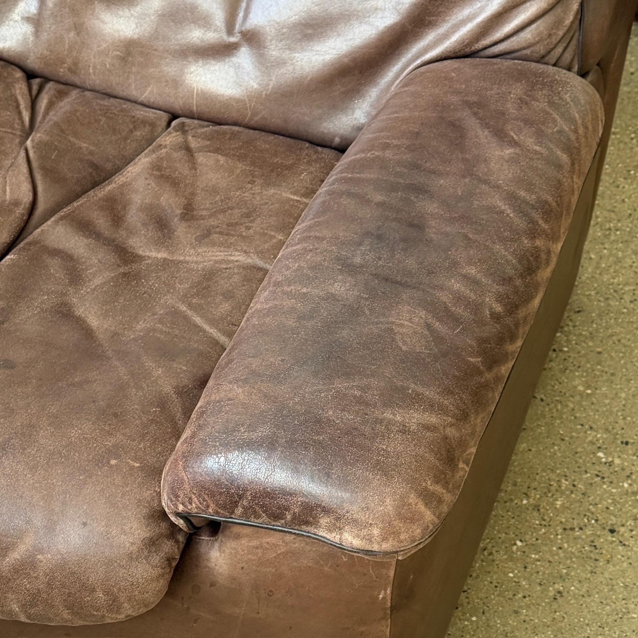 Sillones de cuero DS-66 de De Sede Suizo