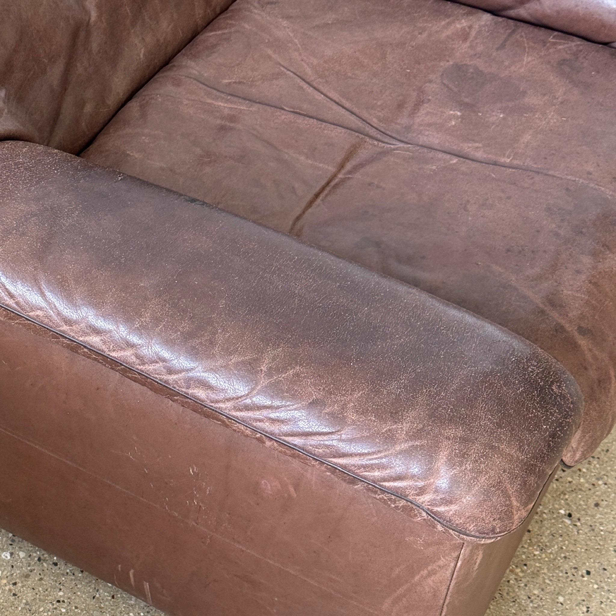 Sillones de cuero DS-66 de De Sede en Bastante bueno Estado en Chicago, IL