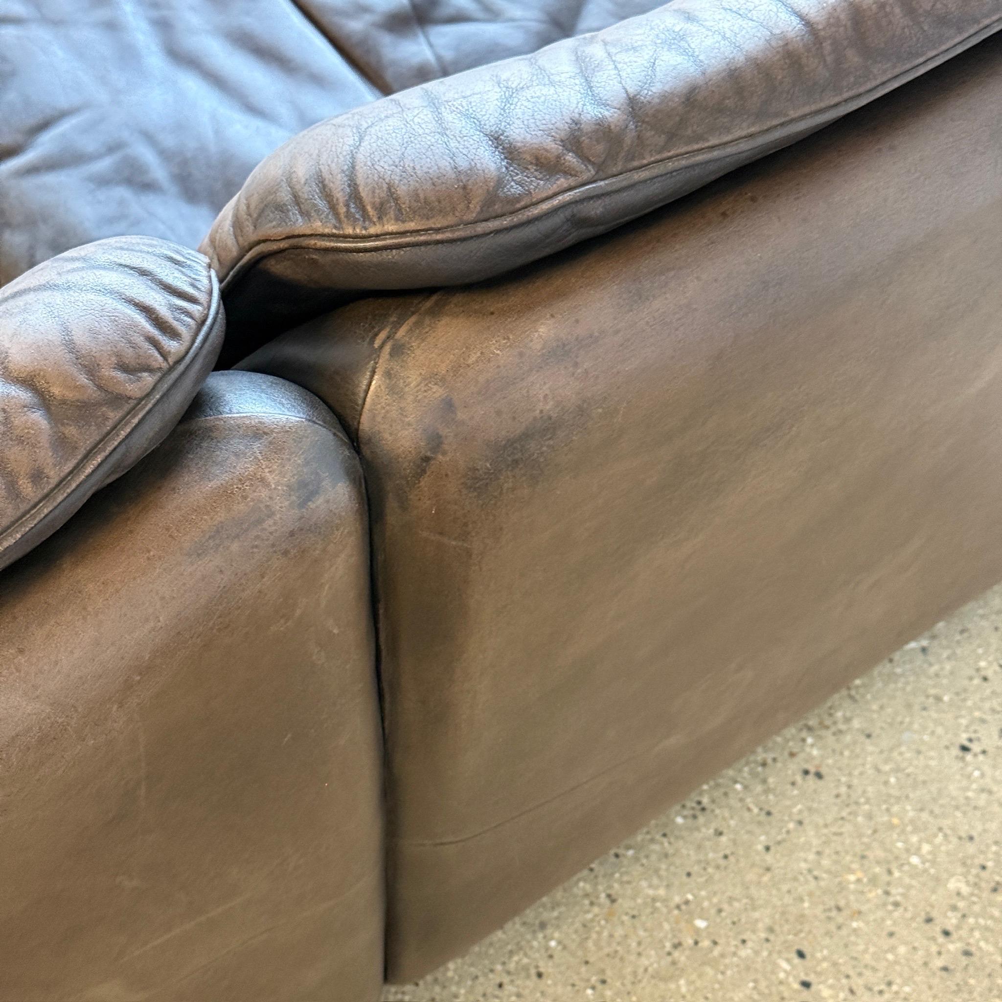 DS-66 Leather Sofa by De Sede 1