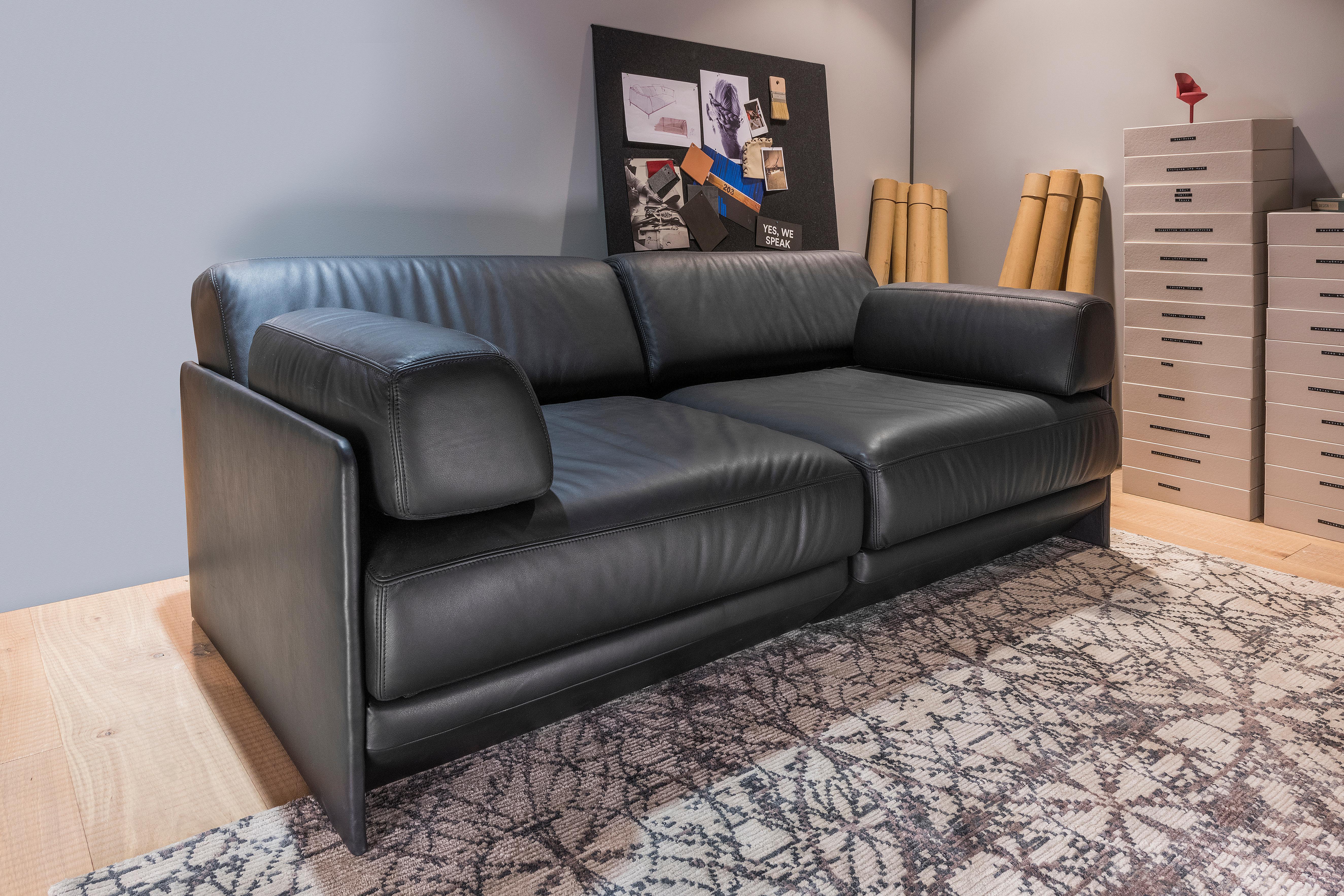 DS-76 Umwandelbares modernes Sofa oder Tagesbett aus Leder von De Sede im Zustand „Neu“ im Angebot in Brooklyn, NY