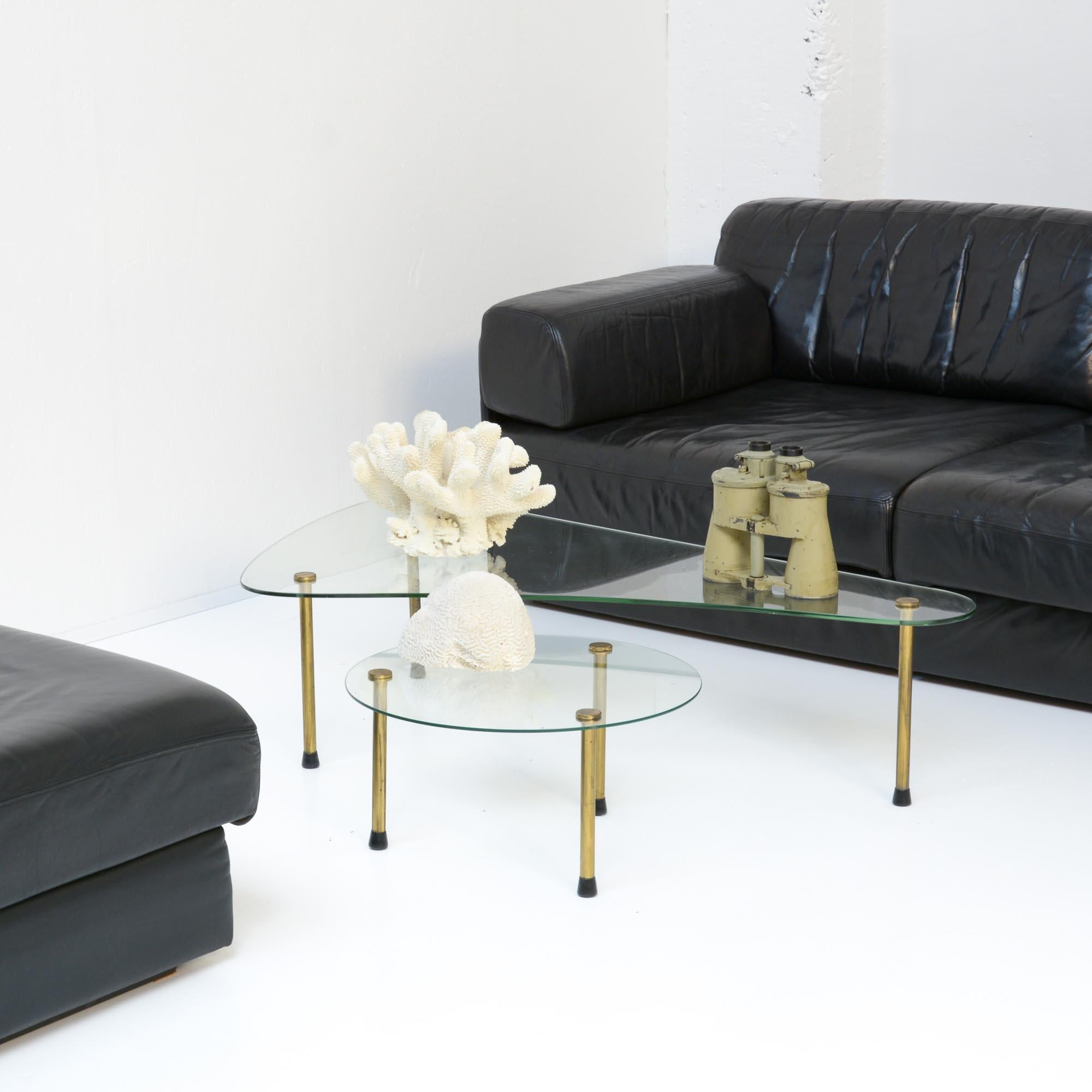 Modern DS 76 De Sede Black Leather Modular Sofa Set