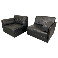 DS 76, De Sede Leather Chairs / Sofa