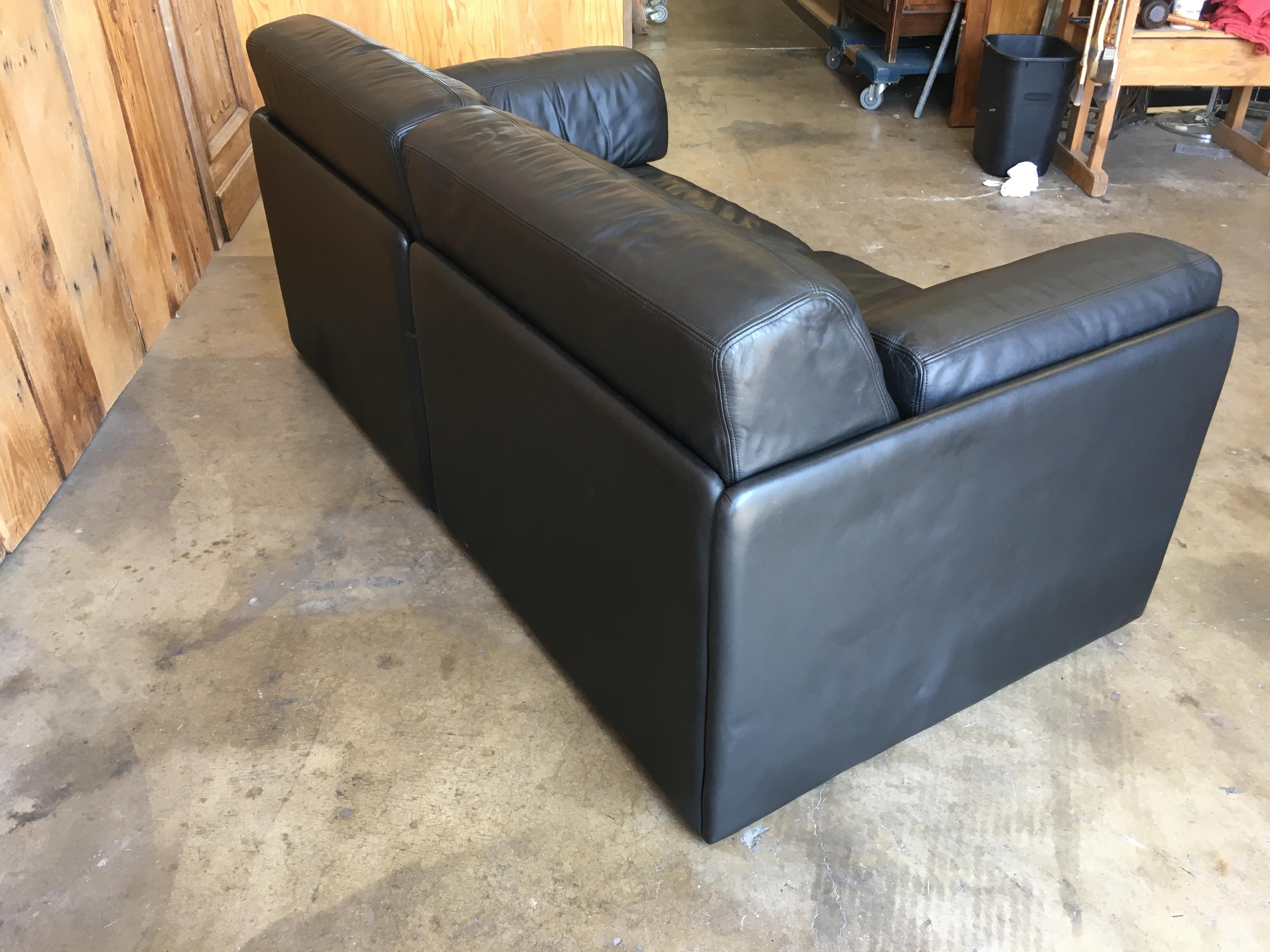 DS 76, De Sede Leather Sofa 4