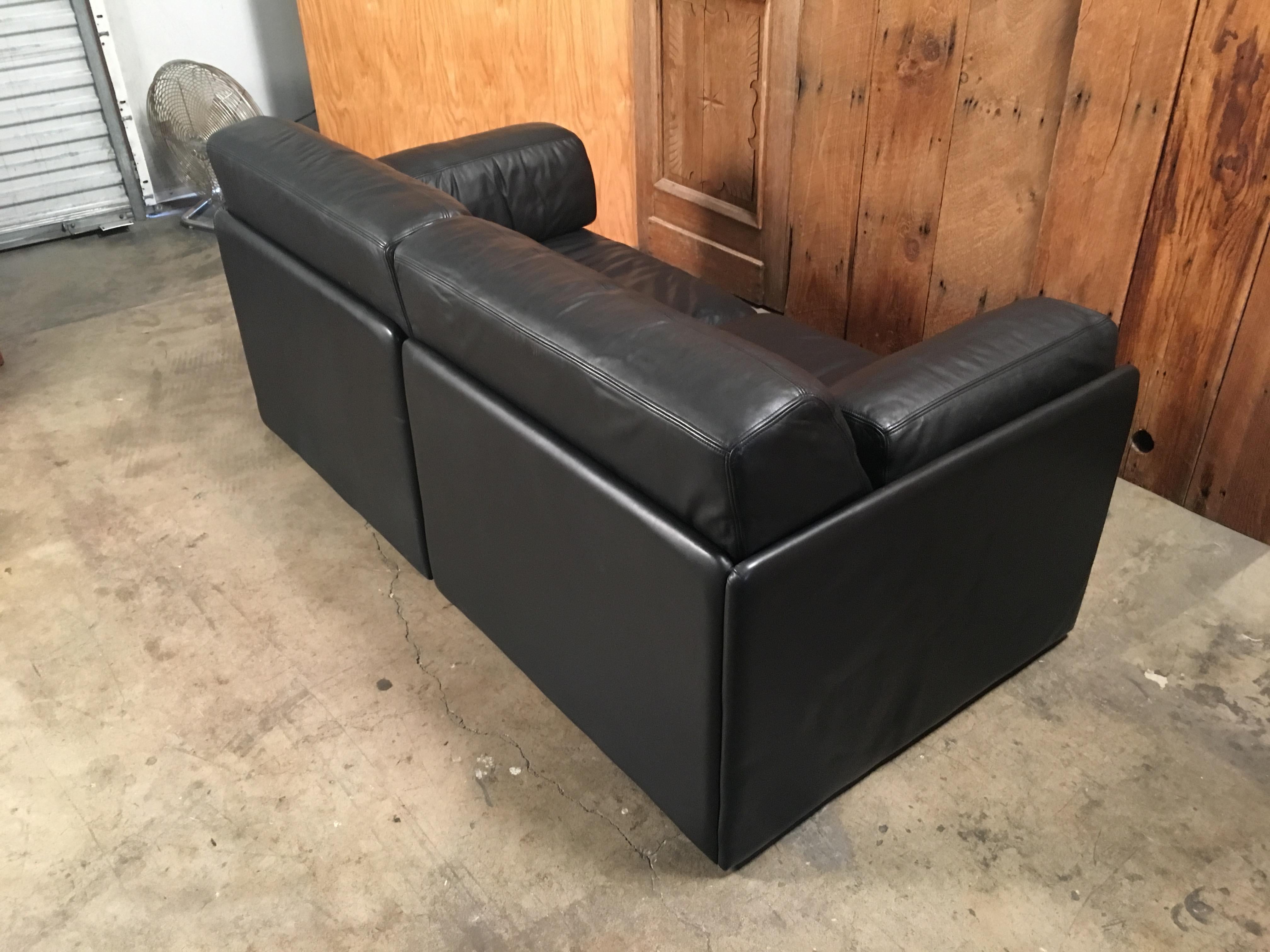 DS 76, De Sede Leather Sofa 5