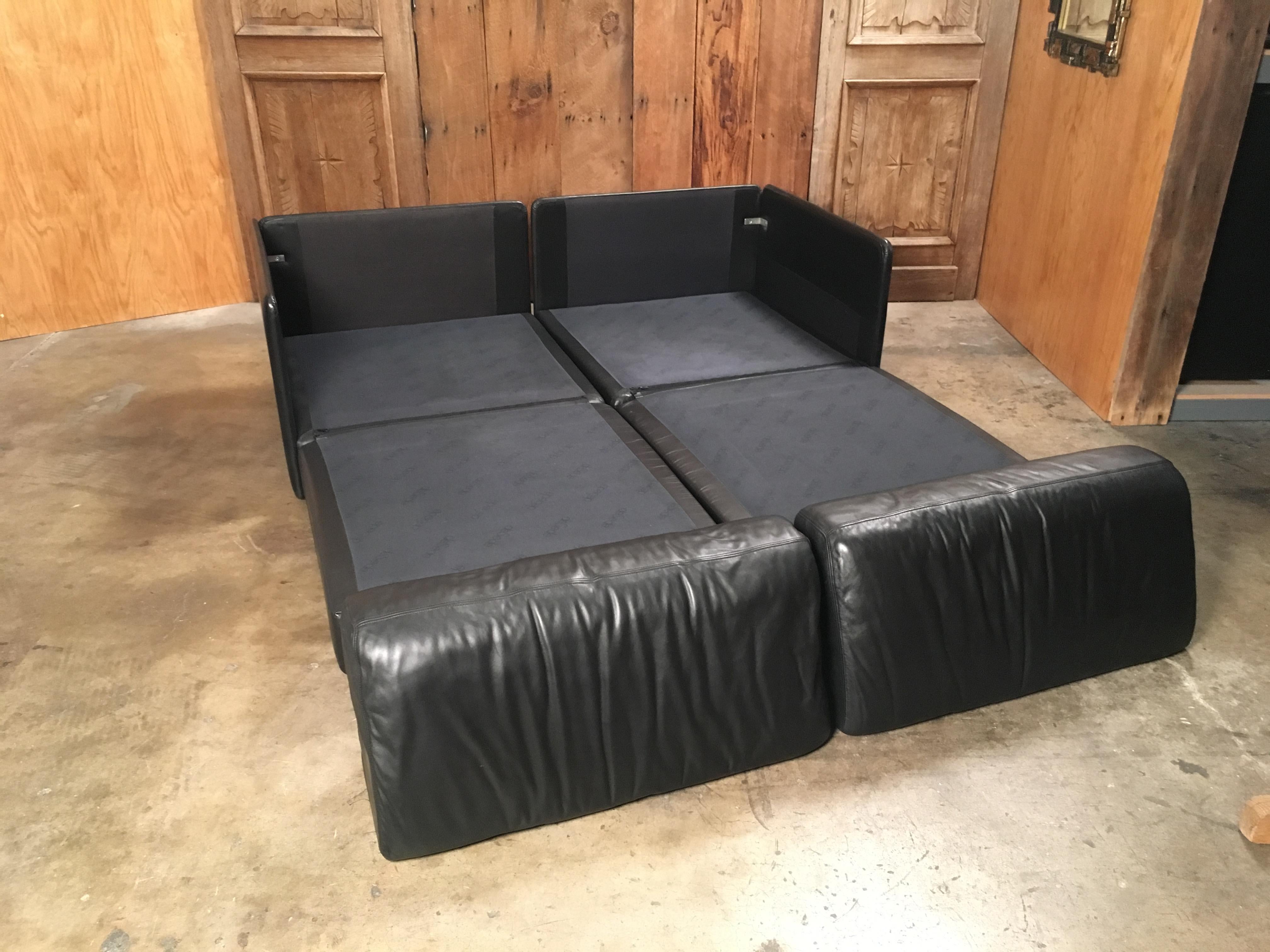 DS 76, De Sede Leather Sofa 10