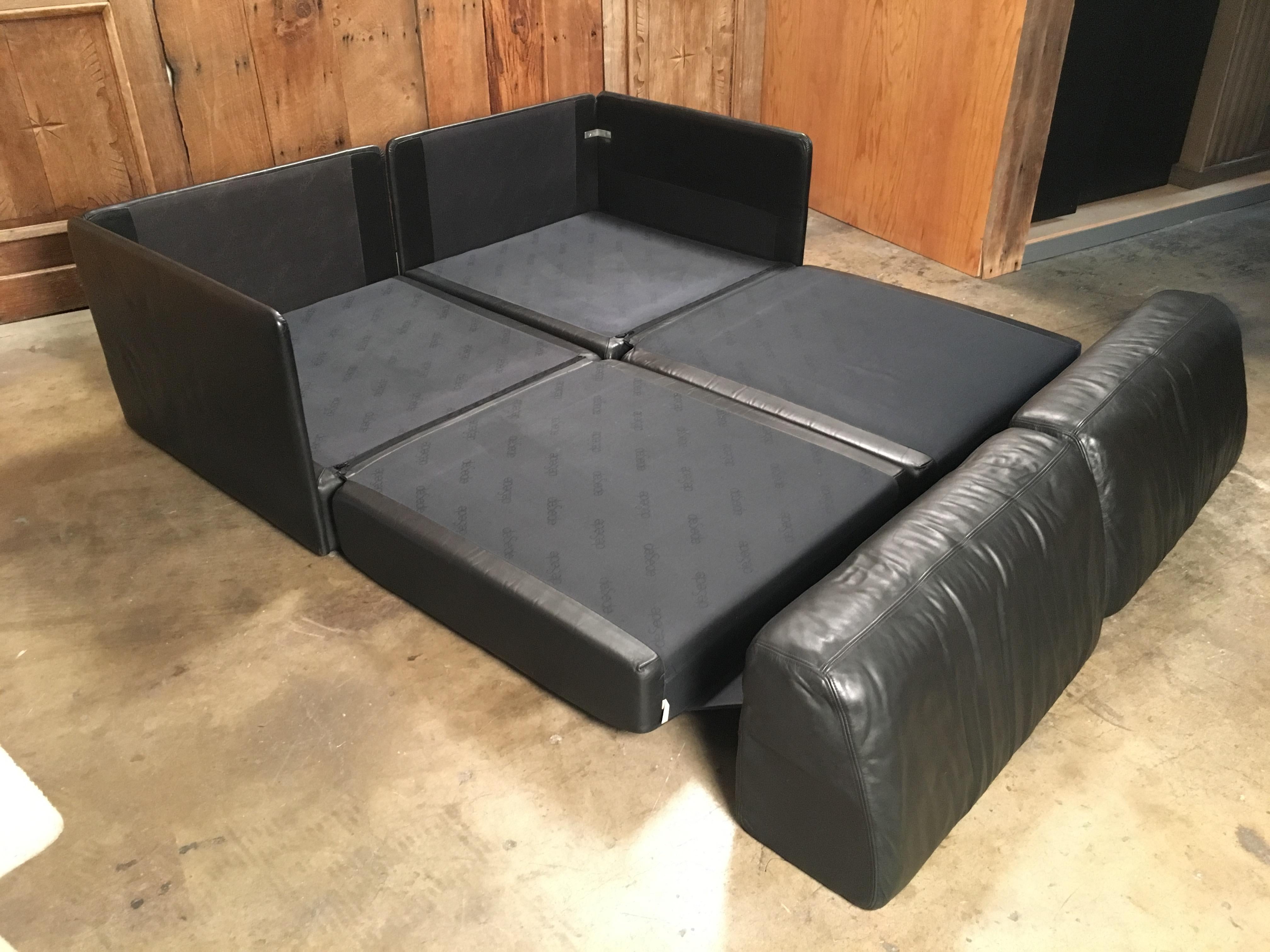 DS 76, De Sede Leather Sofa 11