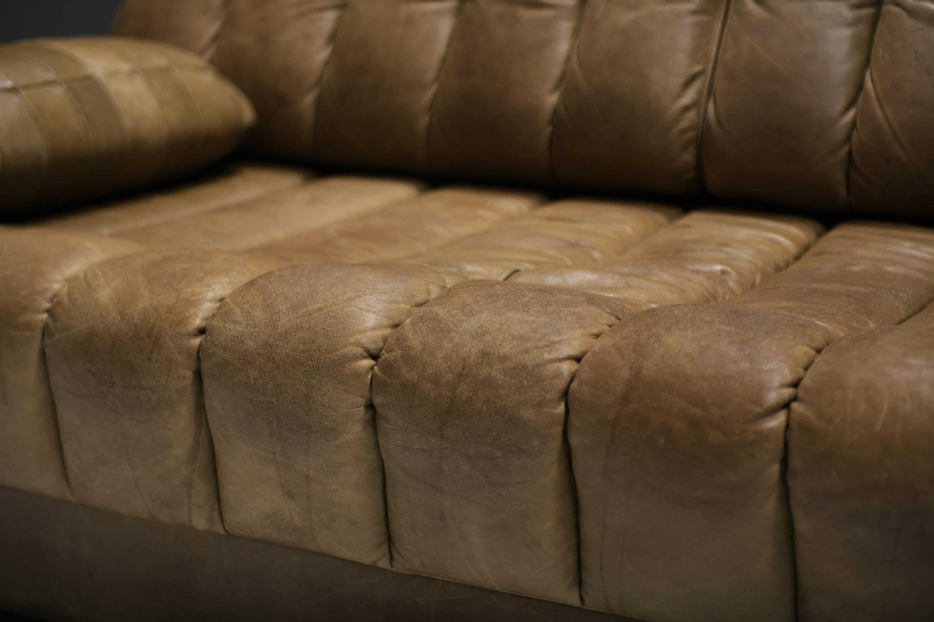 DS-85 sofa daybed in original leather by Team De Sede for De Sede Swiss 8