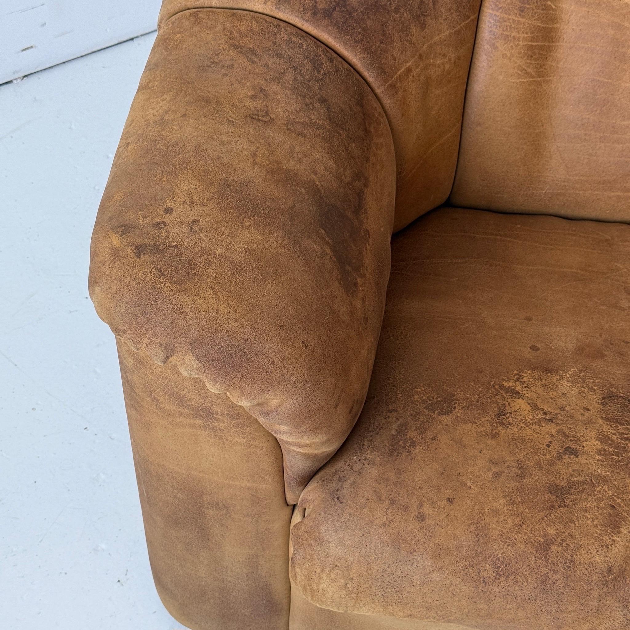 Other DS-95 Buffalo Leather Sofa by De Sede For Sale