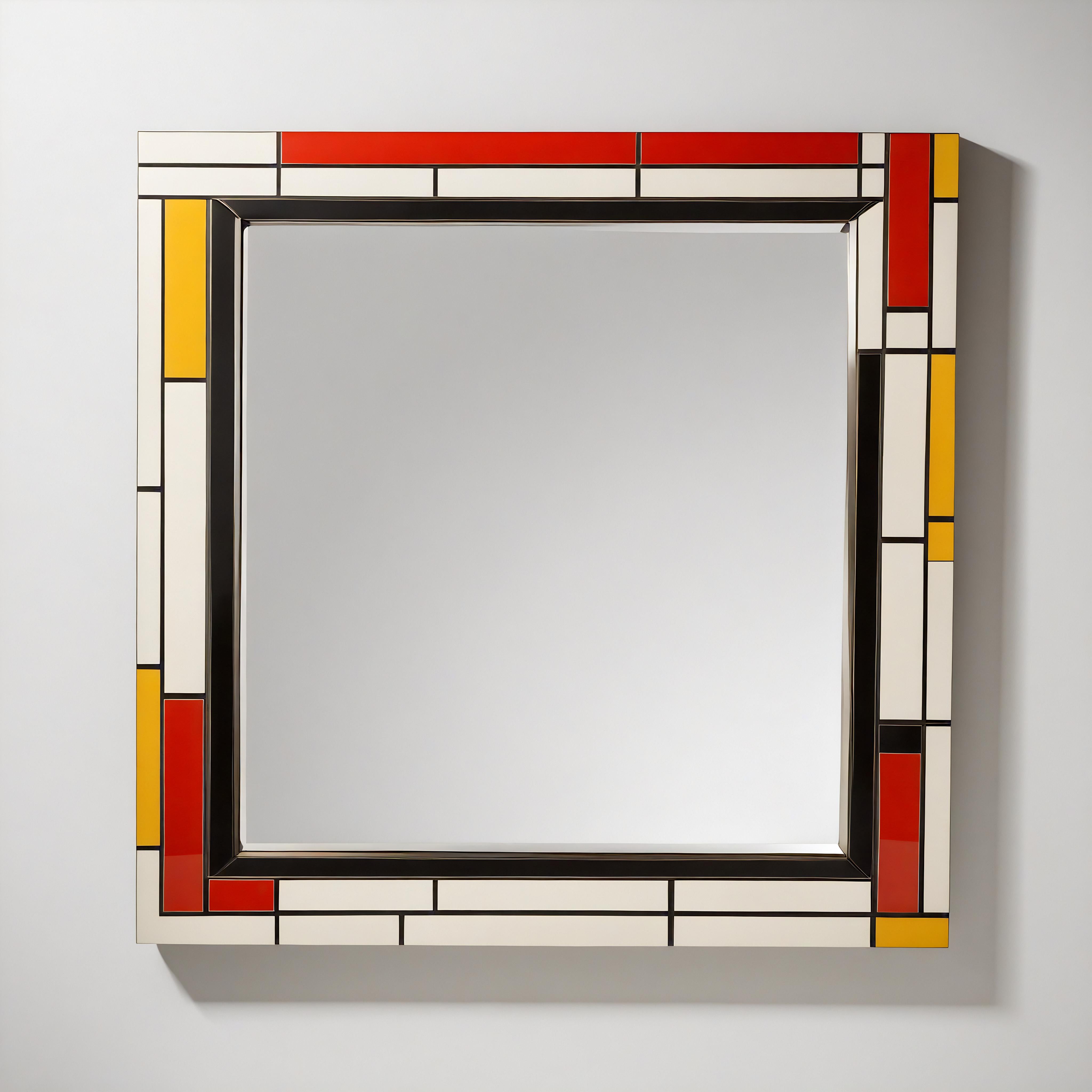 Élevez votre espace avec une élégance intemporelle

Transformez votre intérieur avec la beauté captivante de notre miroir mural De Stijl - Inspired Wall Mirror - une fusion exquise de l'artisanat traditionnel et de la sophistication moderne. Conçu