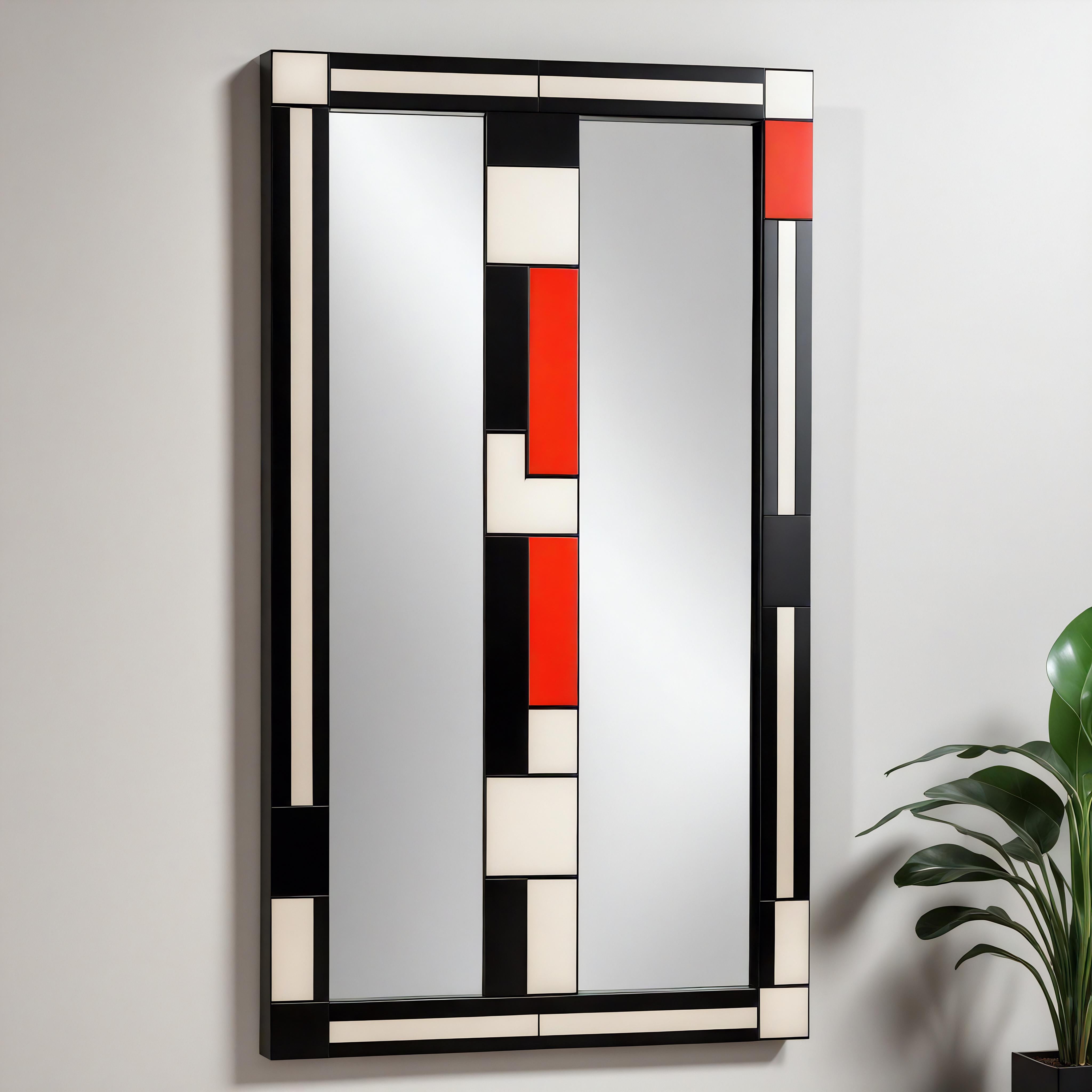 Élevez votre espace avec une élégance intemporelle

Transformez votre intérieur avec la beauté captivante de notre miroir mural De Stijl - Inspired Wall Mirror - une fusion exquise de l'artisanat traditionnel et de la sophistication moderne. Conçu