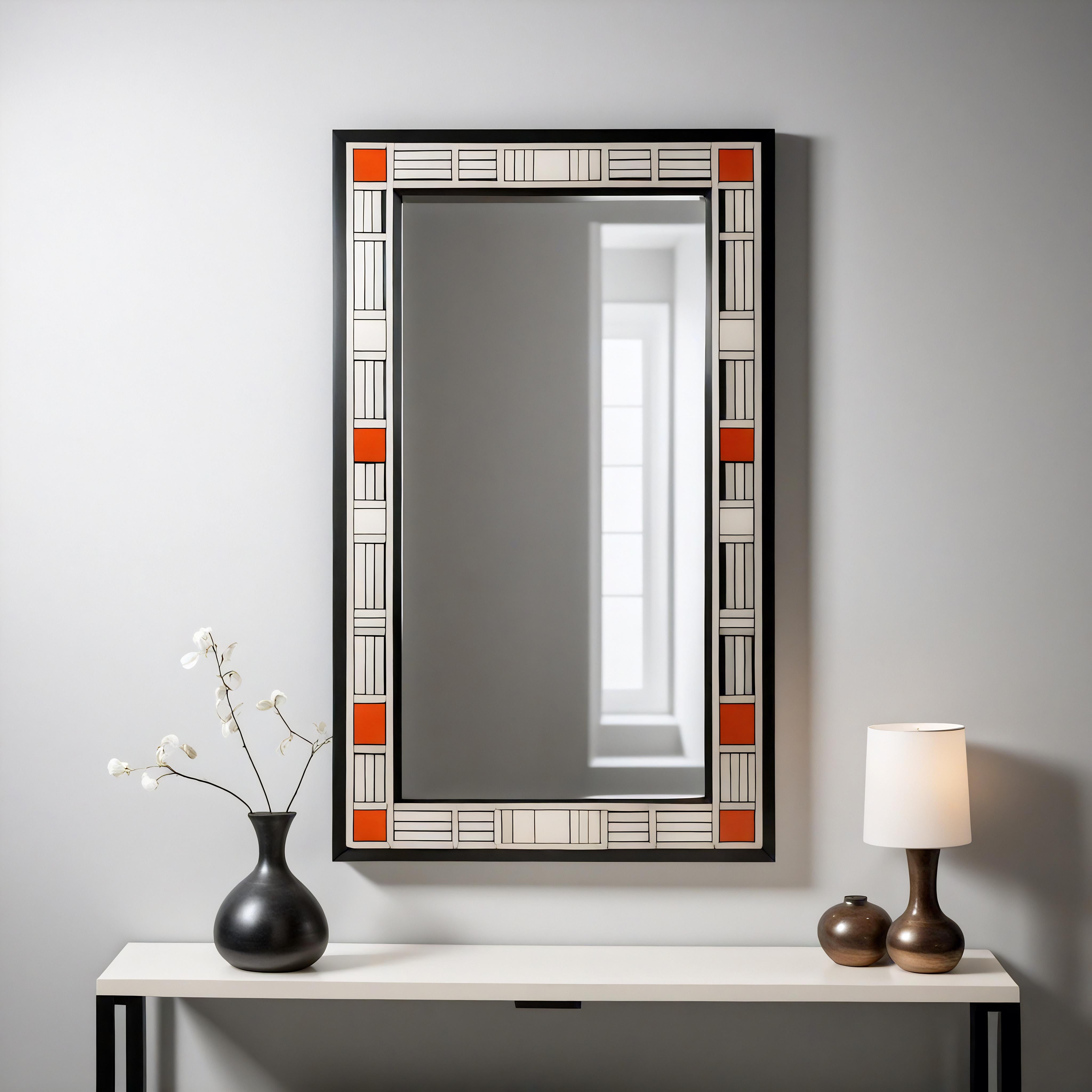 Élevez votre espace avec une élégance intemporelle

Transformez votre intérieur avec la beauté captivante de notre miroir mural De Stijl - Inspired Wall Mirror - une fusion exquise de l'artisanat traditionnel et de la sophistication moderne. Conçu