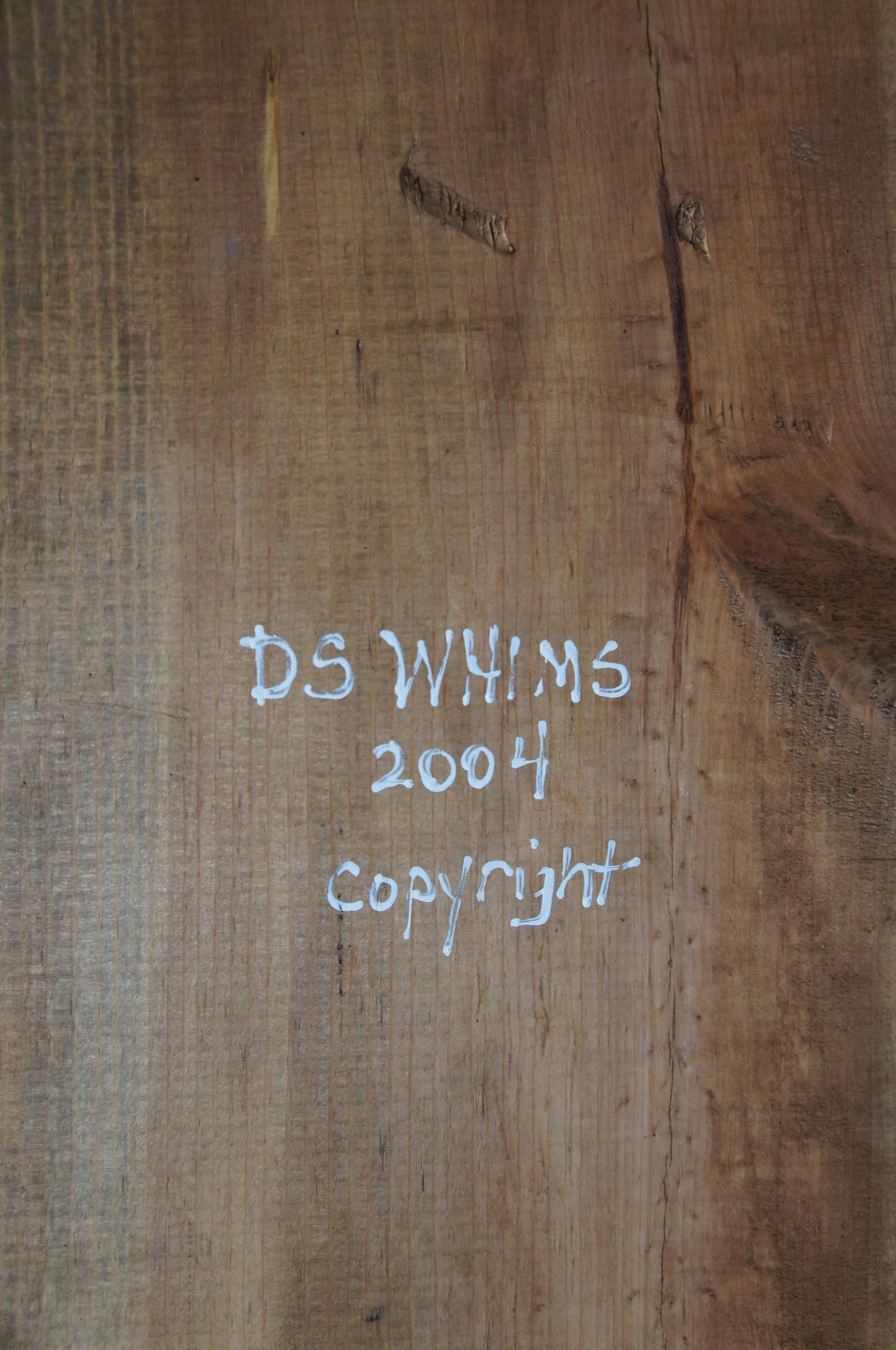 Armoire de ferme en pin peinte DS Whims, 2004 - Early American Painted Pine Farmhouse Press 5