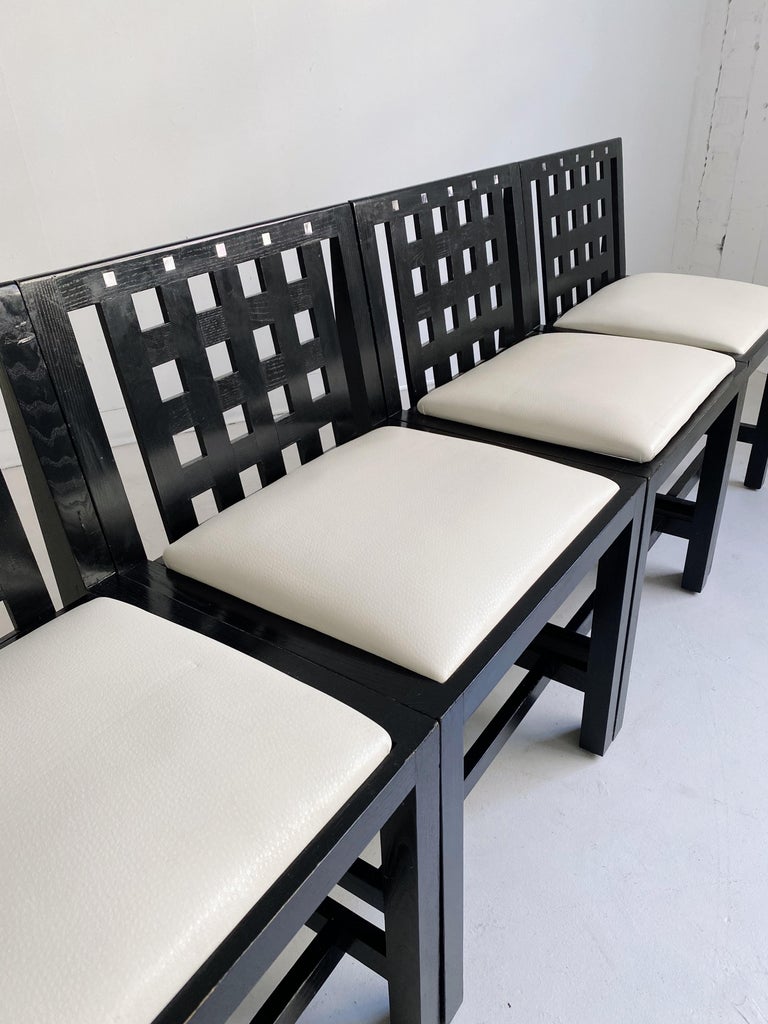 DS1 Table and 4 DS3 Chairs Dining Set by Charles Rennie Mackintosh for ...