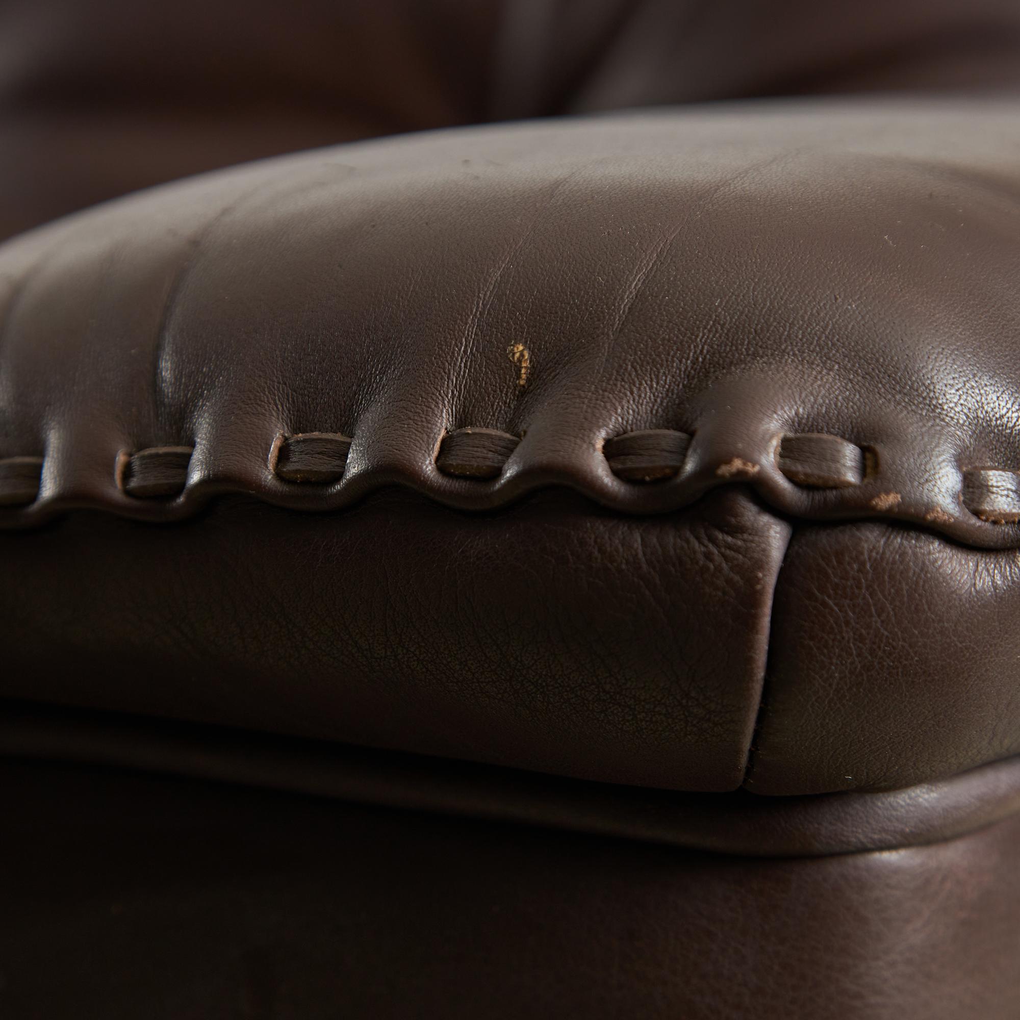 DS101 3 Seater Sofa, De Sede, 1970s 5