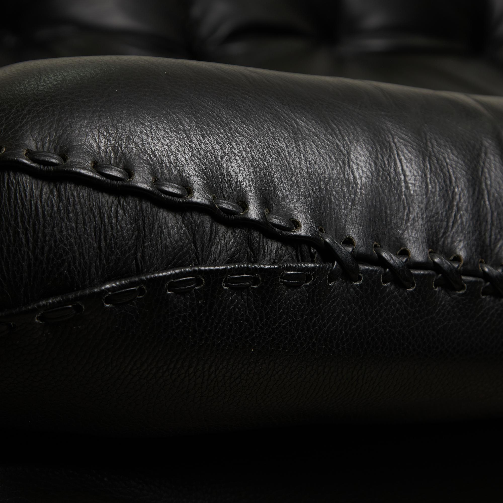 Leather DS101 3 Seater Sofa, De Sede, 1970s For Sale