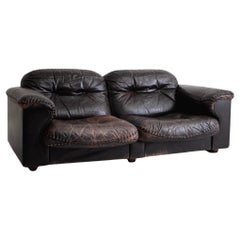 "Ds101" Leather Sofa by De Sede, 1970s