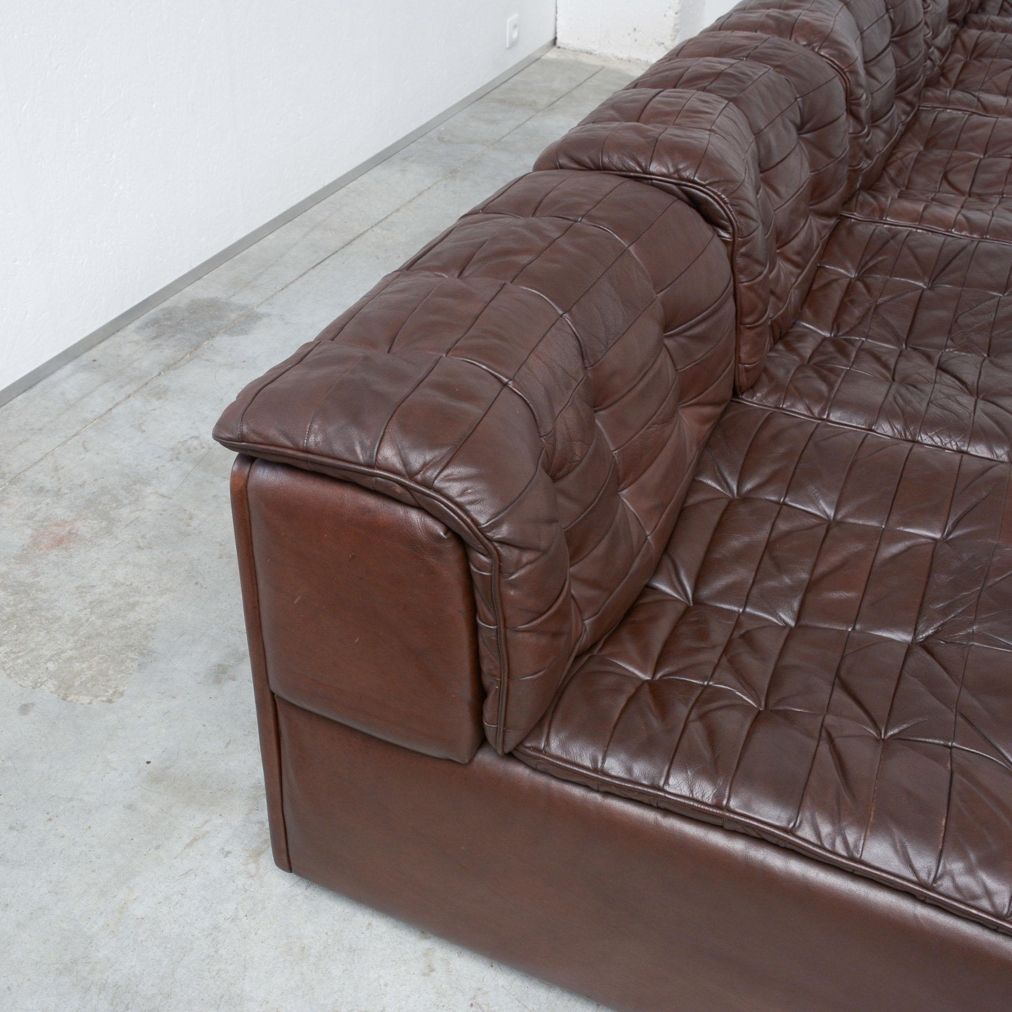 DS11 Modular Leather Sofa by De Sede 3