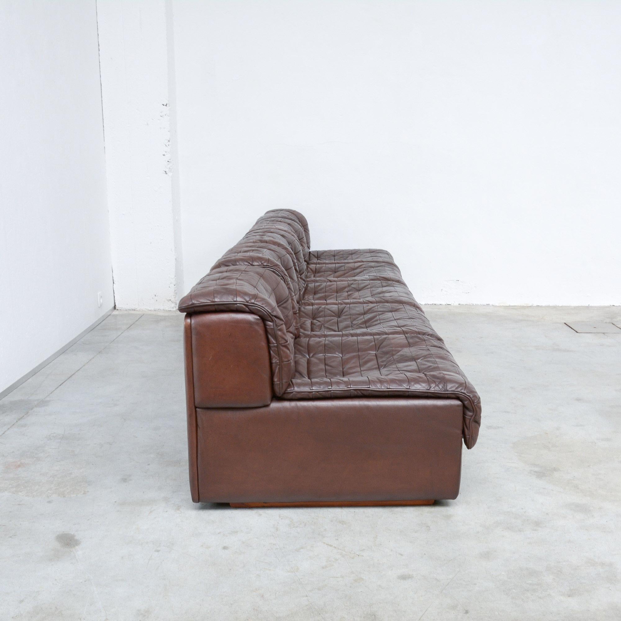 DS11 Modular Leather Sofa by De Sede 2