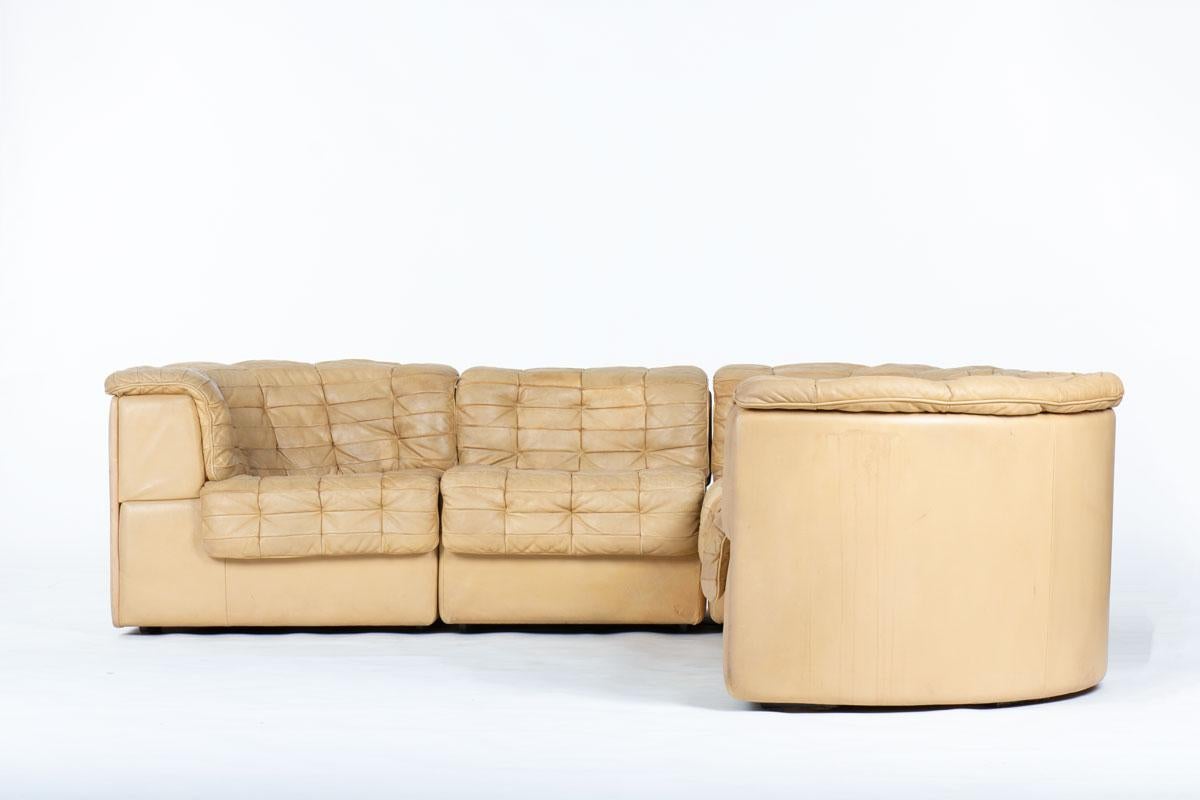 20ième siècle Canapé DS11 de De Sede, 1970 en vente