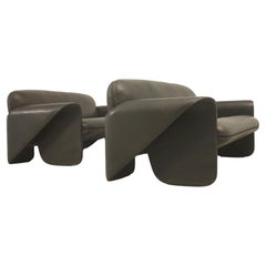 DS125 Sofas von Gerd Lange für De Sede, Schweiz, 1978