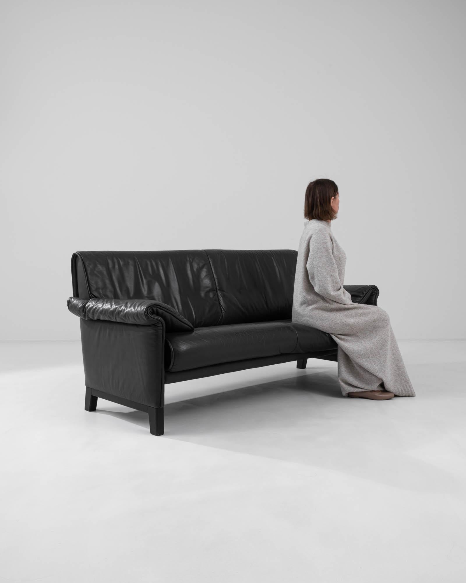 DS14 De Sede Leder-Sofa aus dem 20. Jahrhundert (Schweizerisch) im Angebot