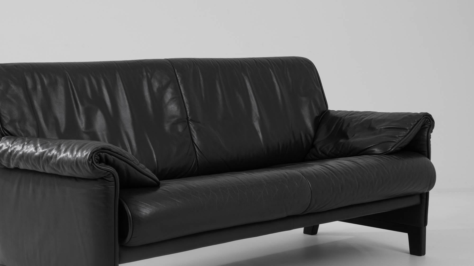 DS14 De Sede Leder-Sofa aus dem 20. Jahrhundert im Angebot 2