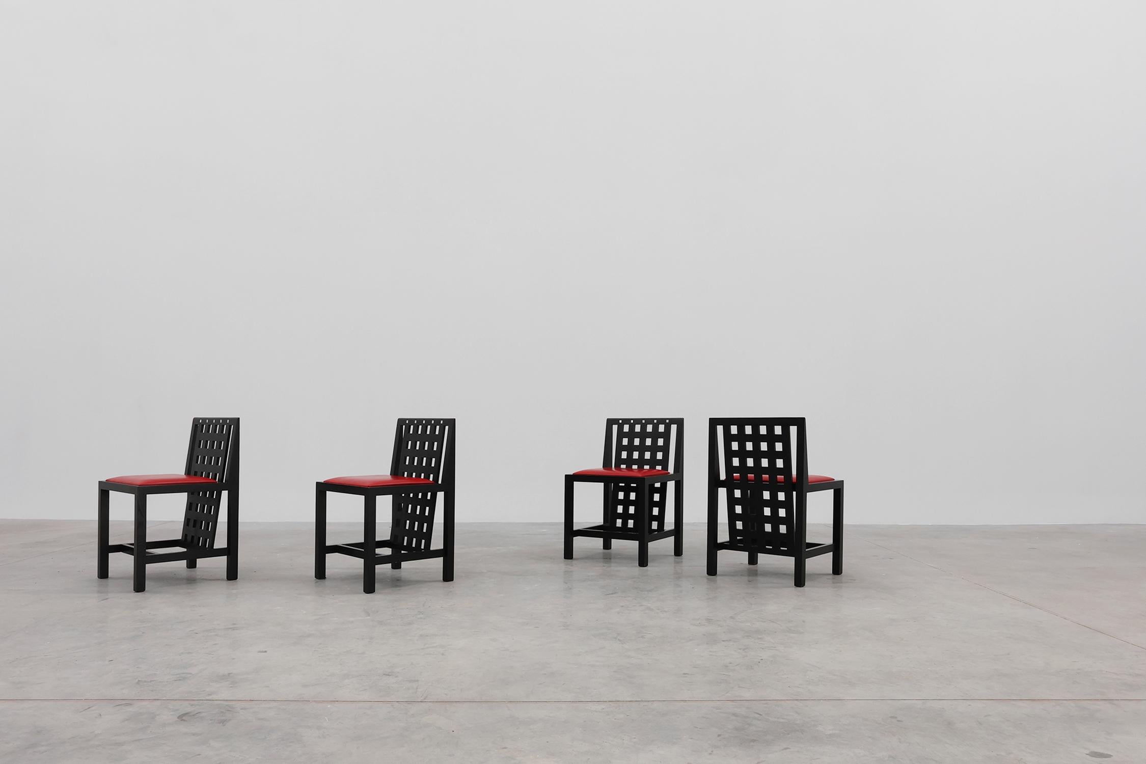 Sedie da pranzo DS3 di Charles Rennie Mackintosh per Atelier International in vendita 5