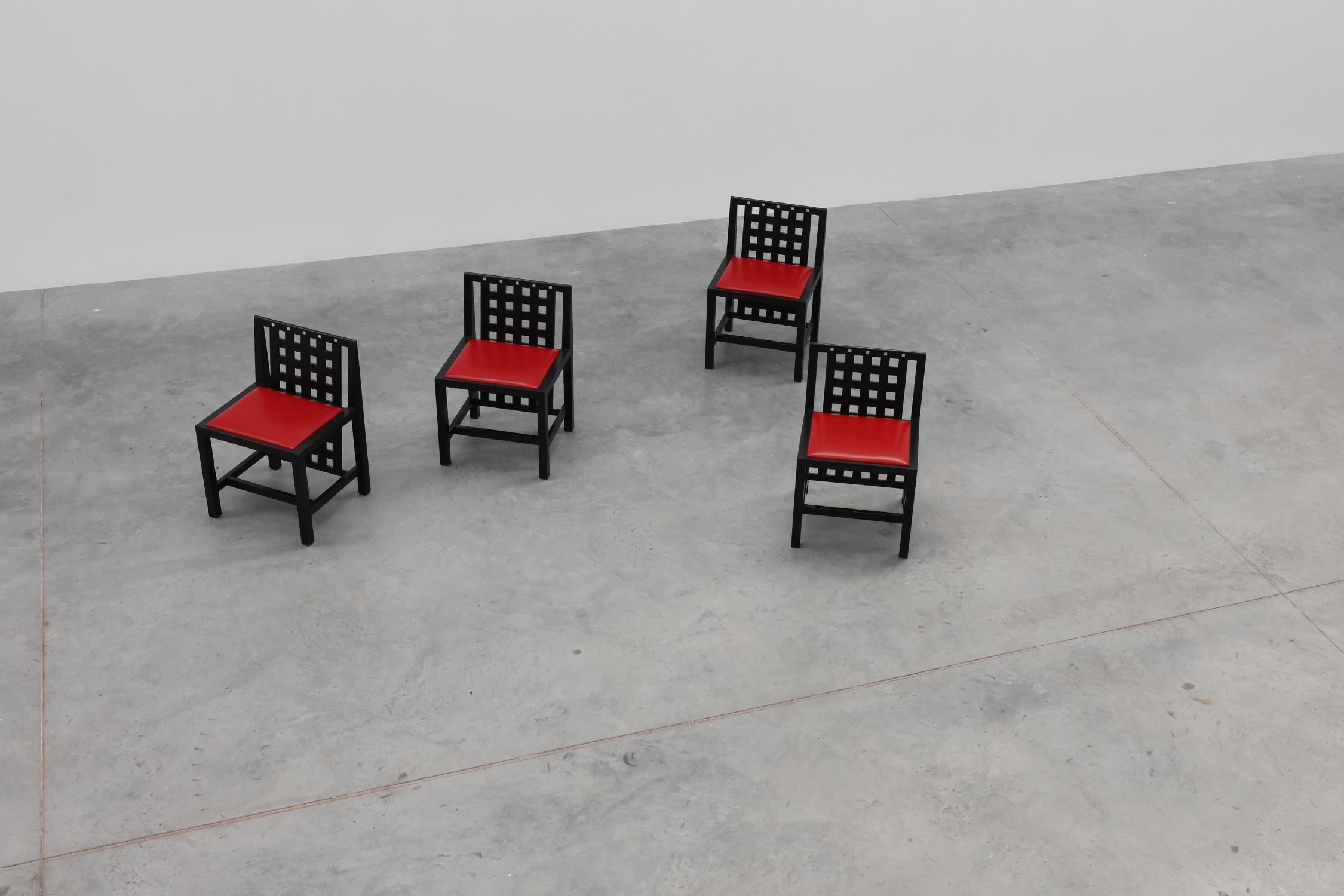 Sedie da pranzo DS3 di Charles Rennie Mackintosh per Atelier International in vendita 8